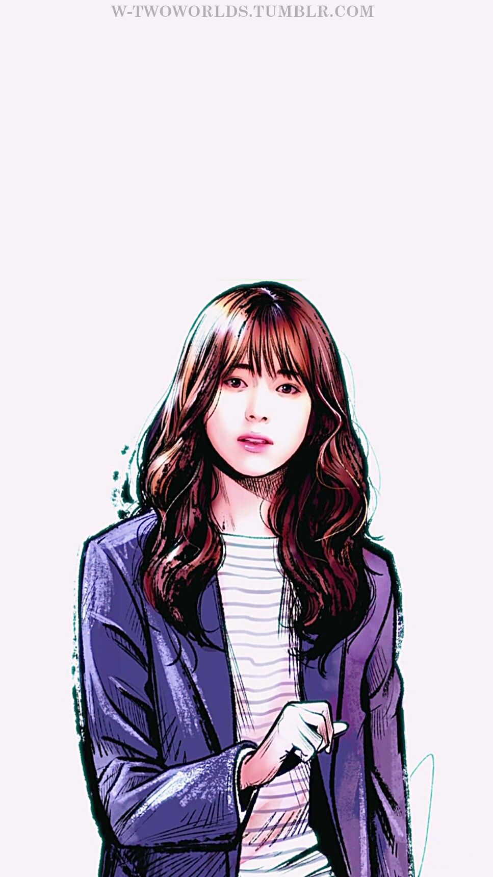 W Han Hyo Joo World Wallpaper, Wallpaper Lockscreen, - W Two Worlds Webtoon , HD Wallpaper & Backgrounds