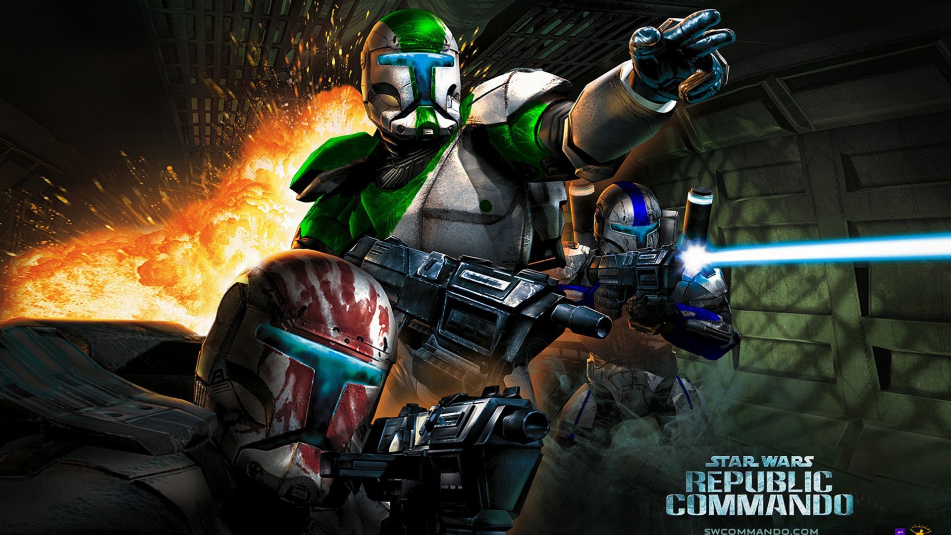 Star Wars Republic Commando Video Game Wallpaper Hd - Star Wars Republic Commando , HD Wallpaper & Backgrounds