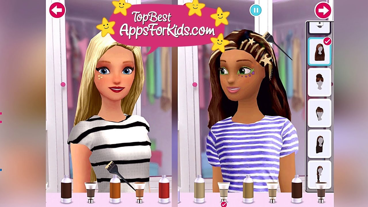 New Barbie Fashion Closet Game App 🎀 Android Ipad - Android Barbie Game , HD Wallpaper & Backgrounds