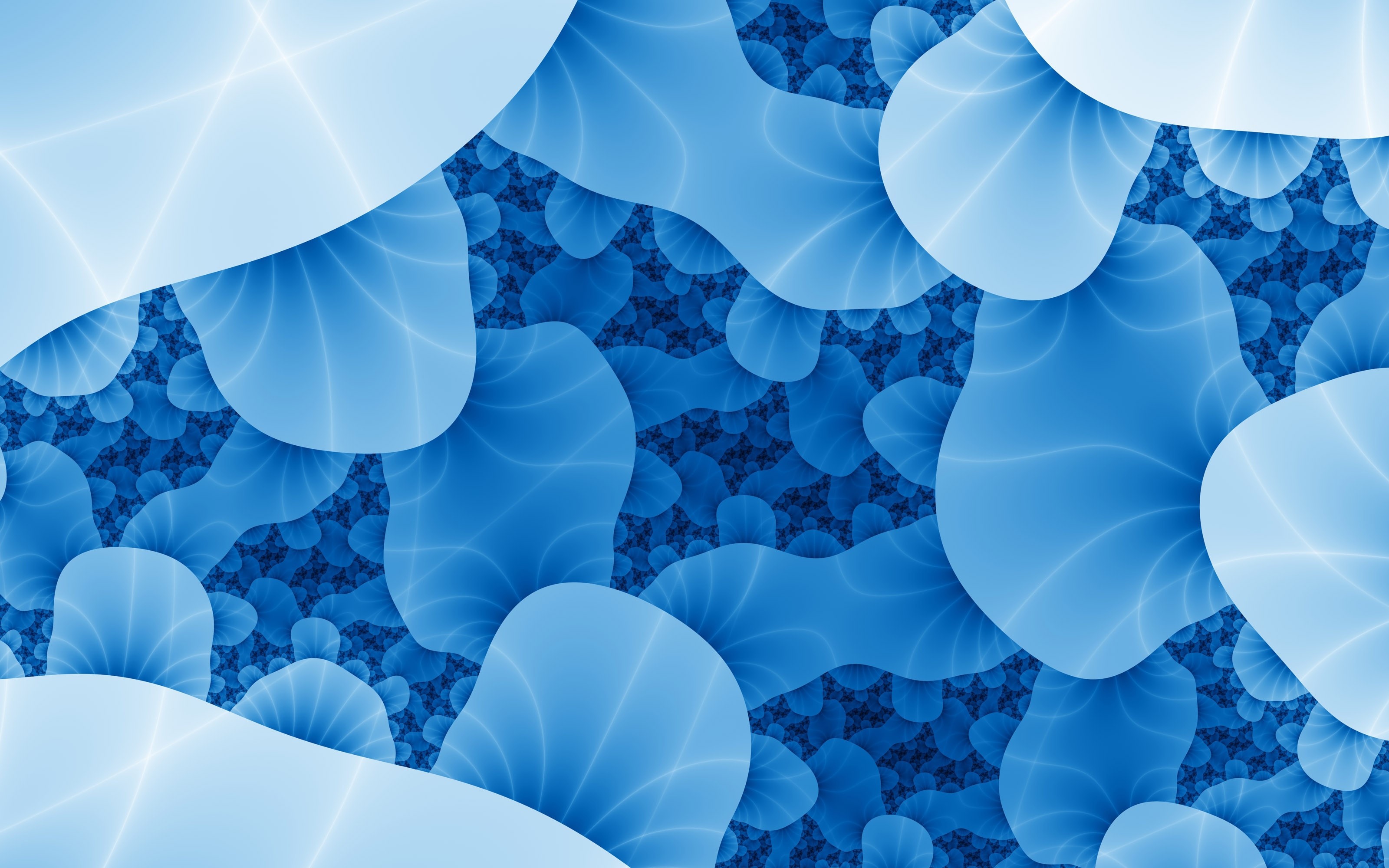Abstraction, Bacteria, Blue Wallpaper And Background - Microorganism Background Hd , HD Wallpaper & Backgrounds