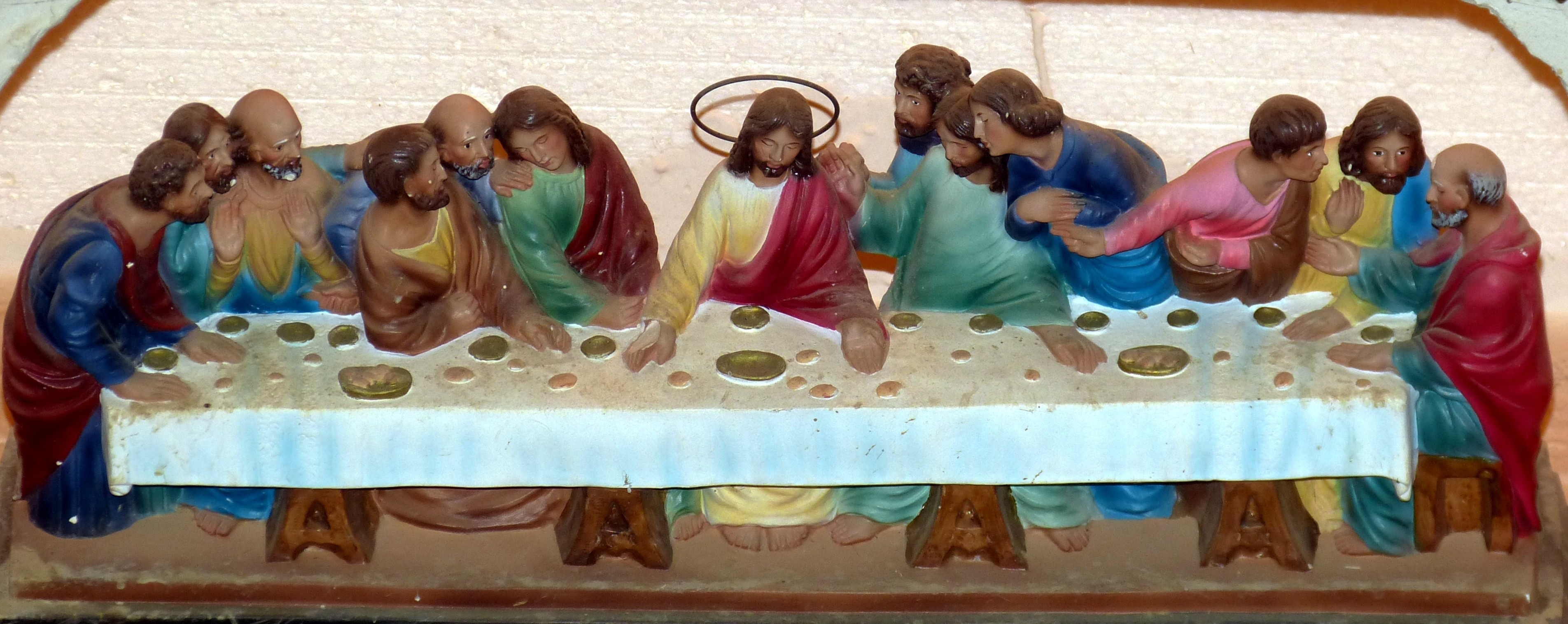 The Last Supper Ornament - Kue Ulang Tahun Kristen , HD Wallpaper & Backgrounds