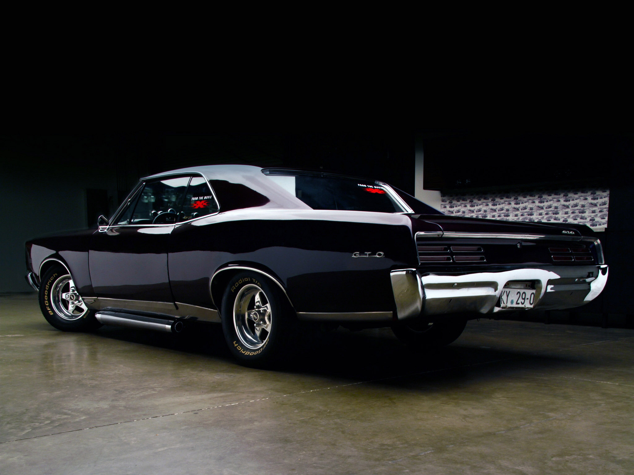 Pontiac Gto Wallpaper - 67 Gto Hot Rod , HD Wallpaper & Backgrounds