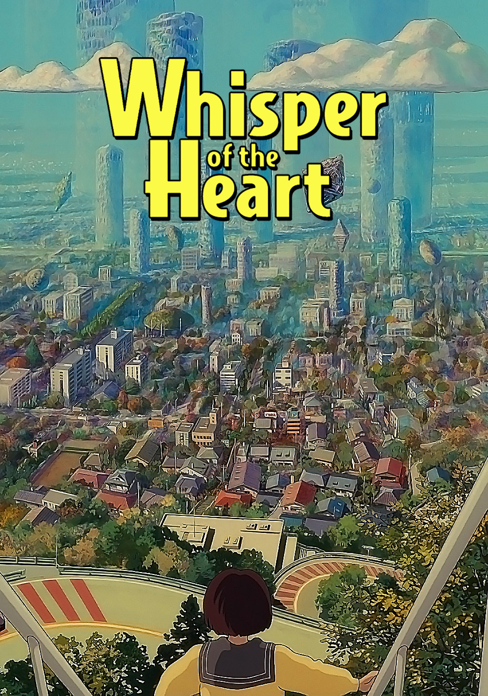 Whisper Of The Heart Movie Poster Image - Whisper Of The Heart Wall Paper , HD Wallpaper & Backgrounds