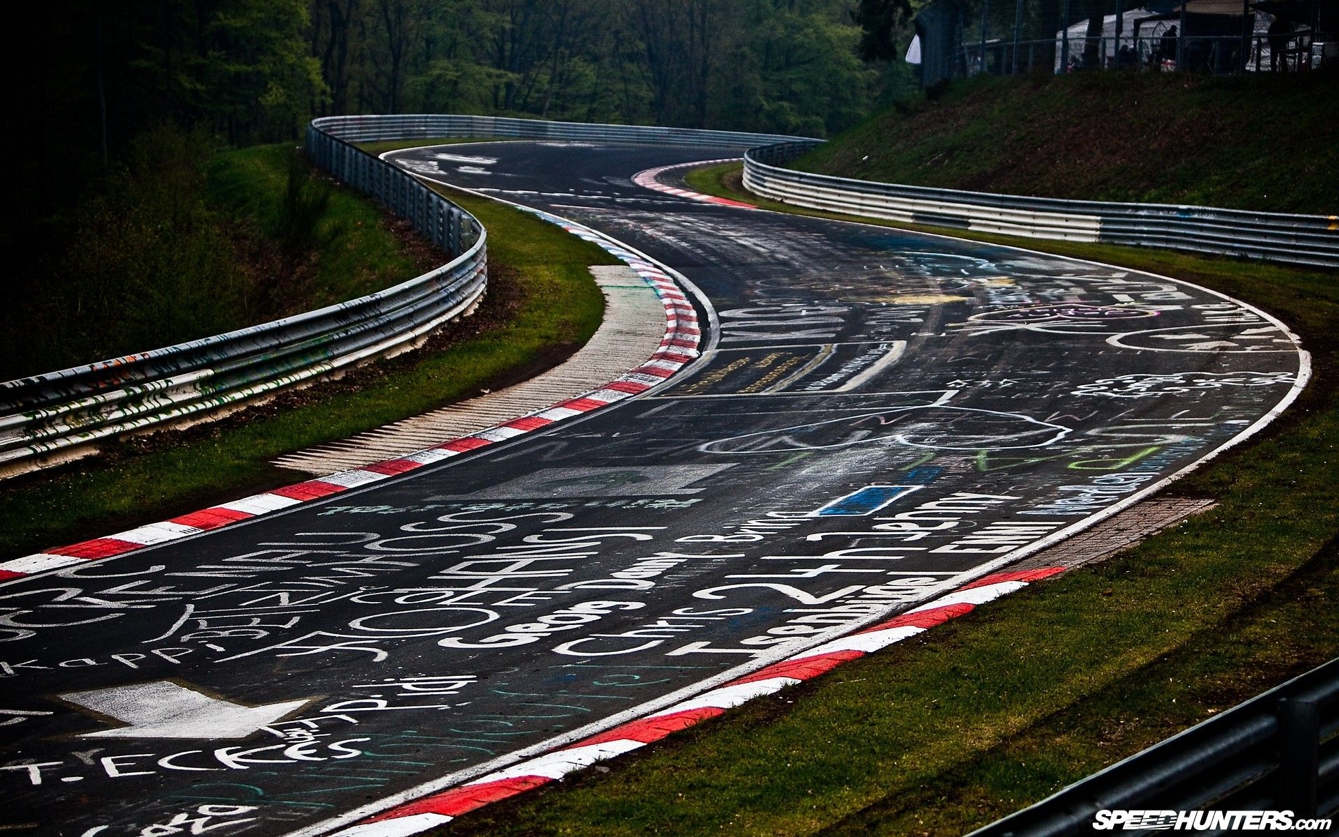 Motorsports, Race Tracks, Road, Nurburgring, Graffiti - Race Track Wallpaper Hd , HD Wallpaper & Backgrounds