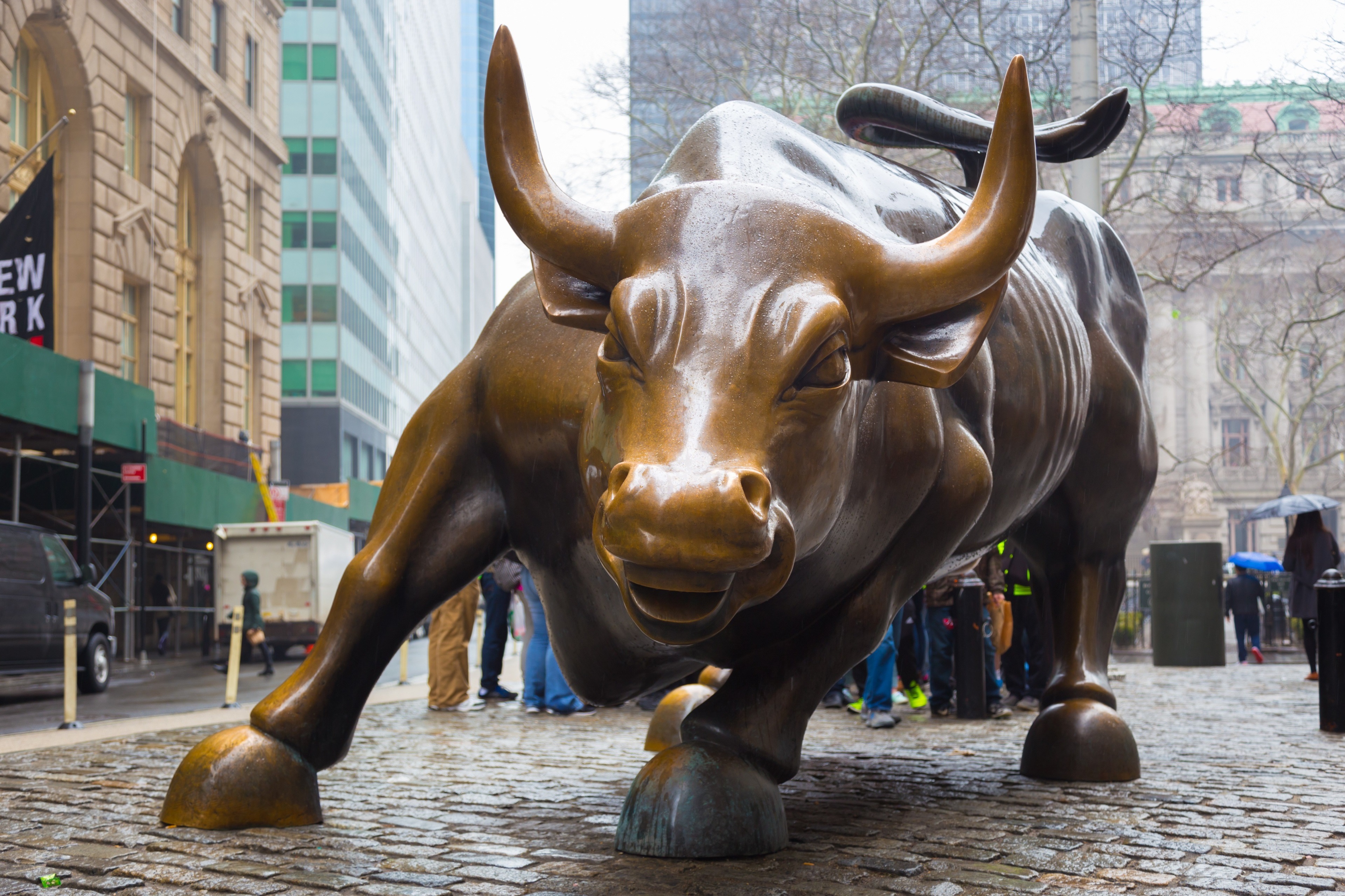 Charging Bull 4k Widescreen Computer Wallpaper - Bull Market , HD Wallpaper & Backgrounds