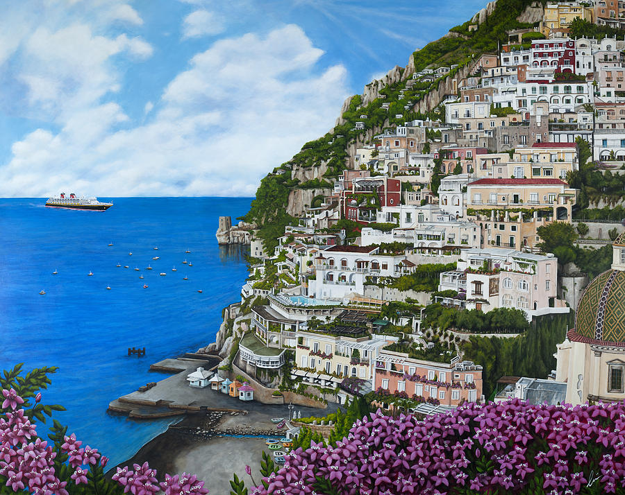 Rkebfan4ever Wallpaper Probably With A Business District - Italy Positano Phone Wallpaper Hd , HD Wallpaper & Backgrounds