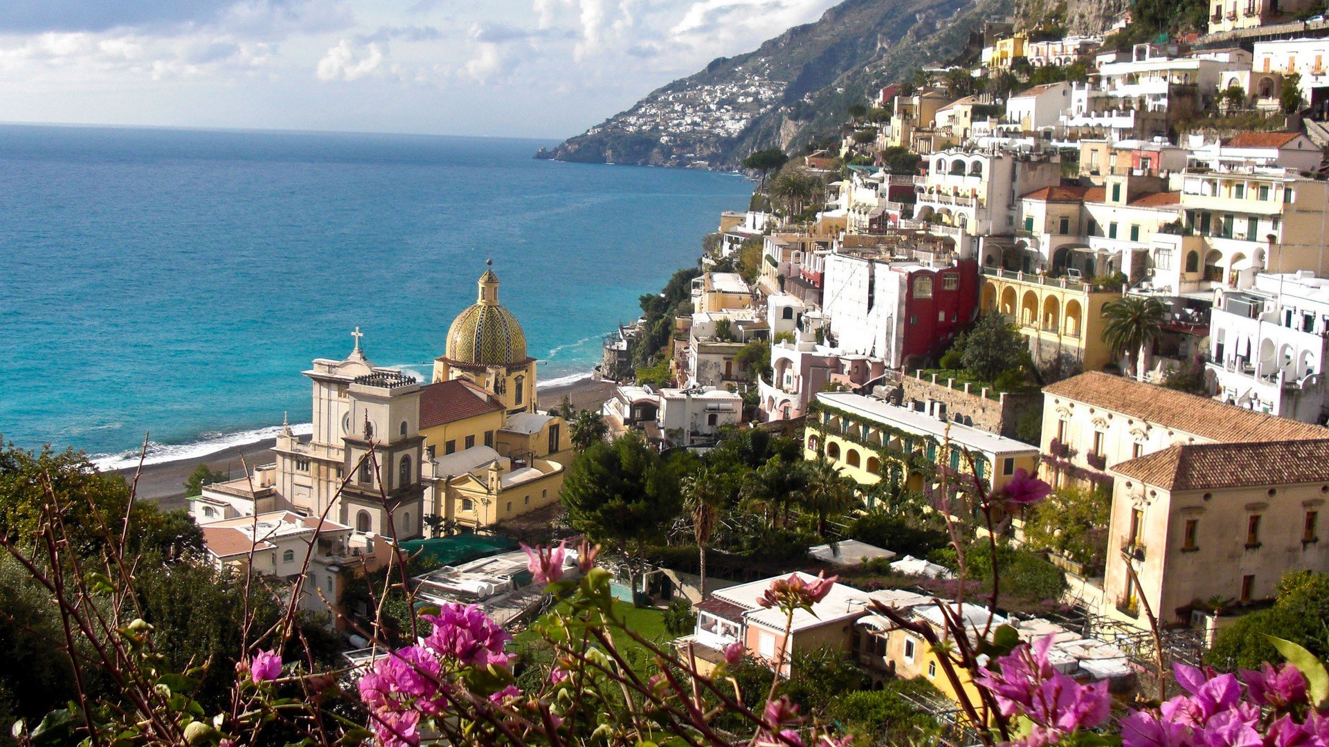 Amalfi Hd Wallpaper - Sea (#1192819) - HD Wallpaper & Backgrounds Download
