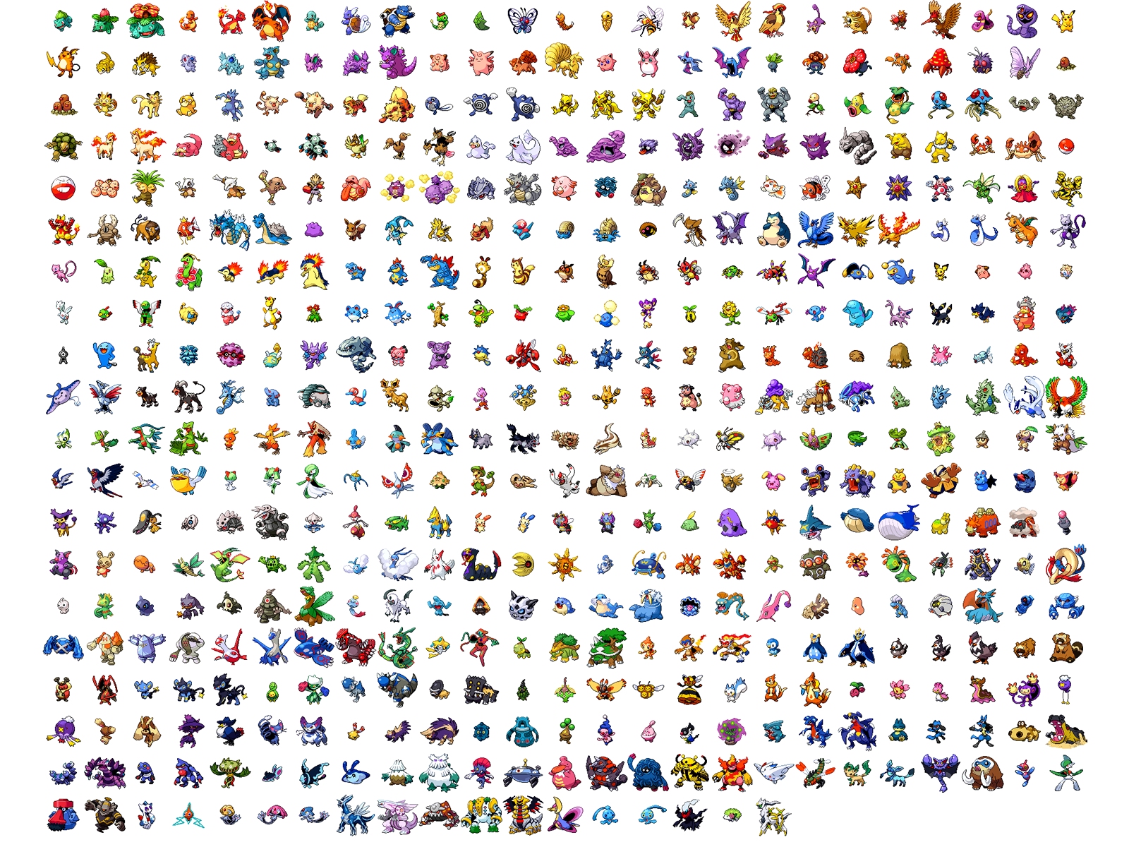 Pokemon Desktop Wallpaper Number 4 - Clash Of Clans Sprite , HD Wallpaper & Backgrounds