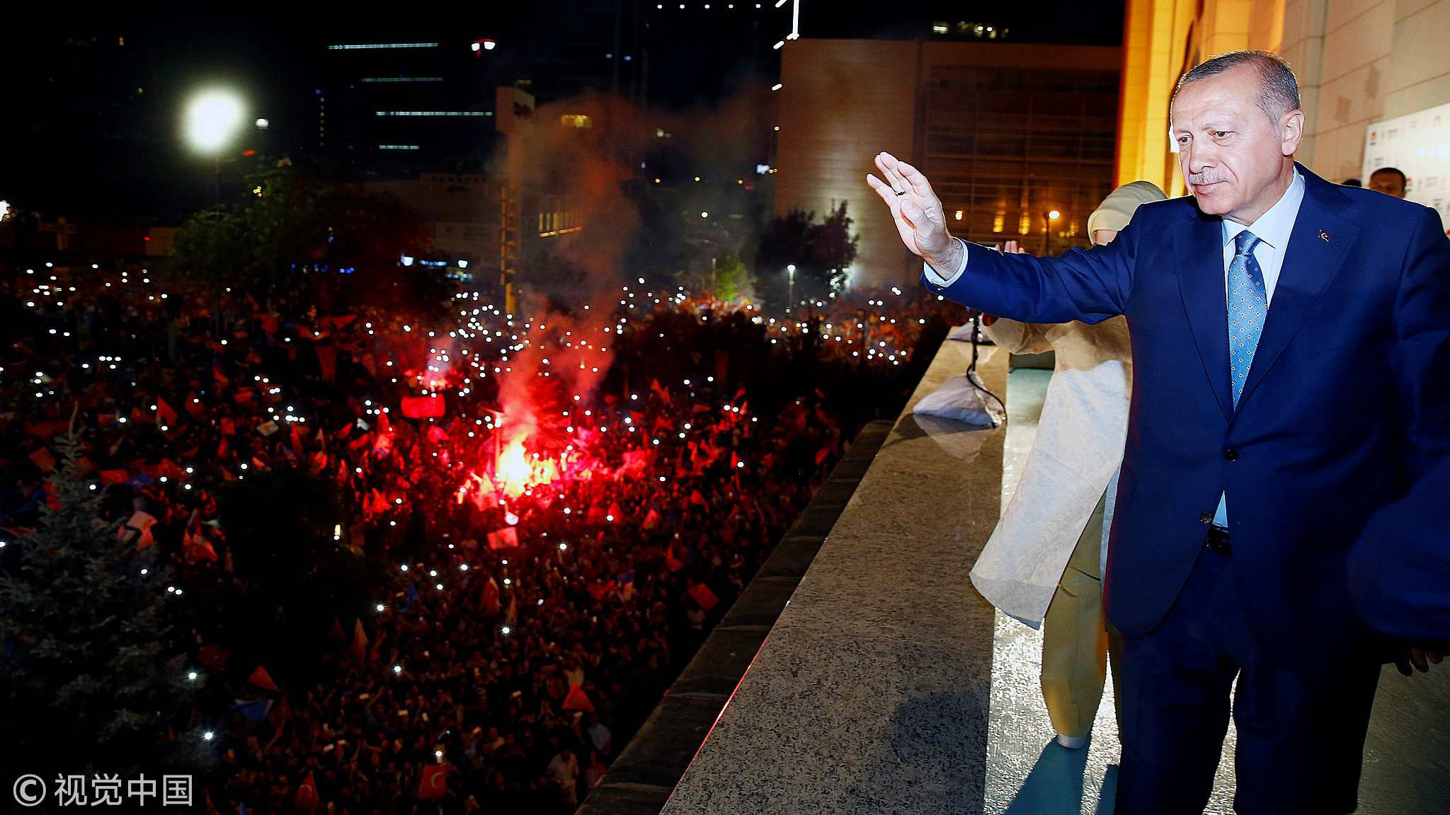 Turkish President Recep Tayyip Erdogan Won A New Presidential - Erdoğan Balkon Konuşması 2019 , HD Wallpaper & Backgrounds