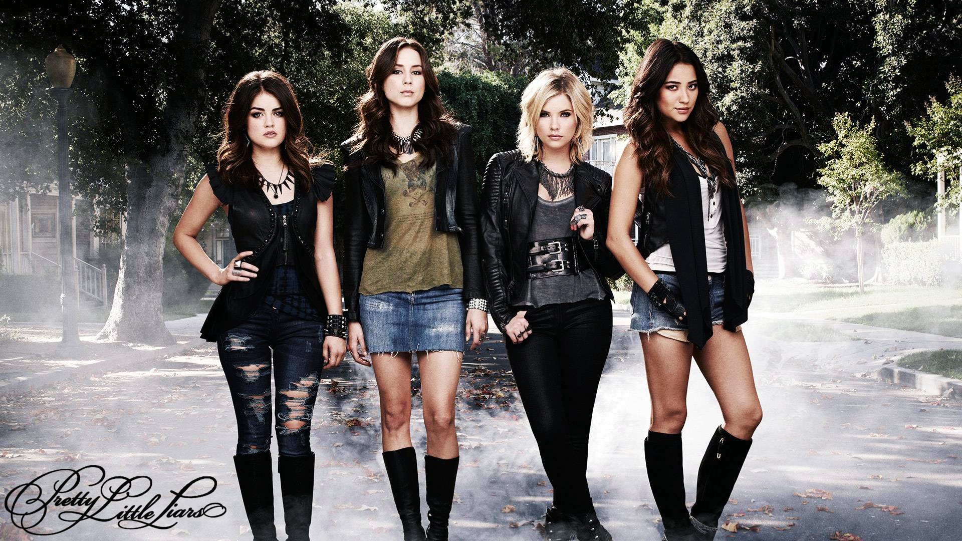 High Quality Pc Pretty Little Liars Backgrounds - Pretty Little Liars Background Hd , HD Wallpaper & Backgrounds