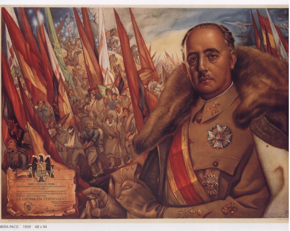 Images Of Franco Were Displayed Throughout Spain On - Franco Cult Of Personality , HD Wallpaper & Backgrounds