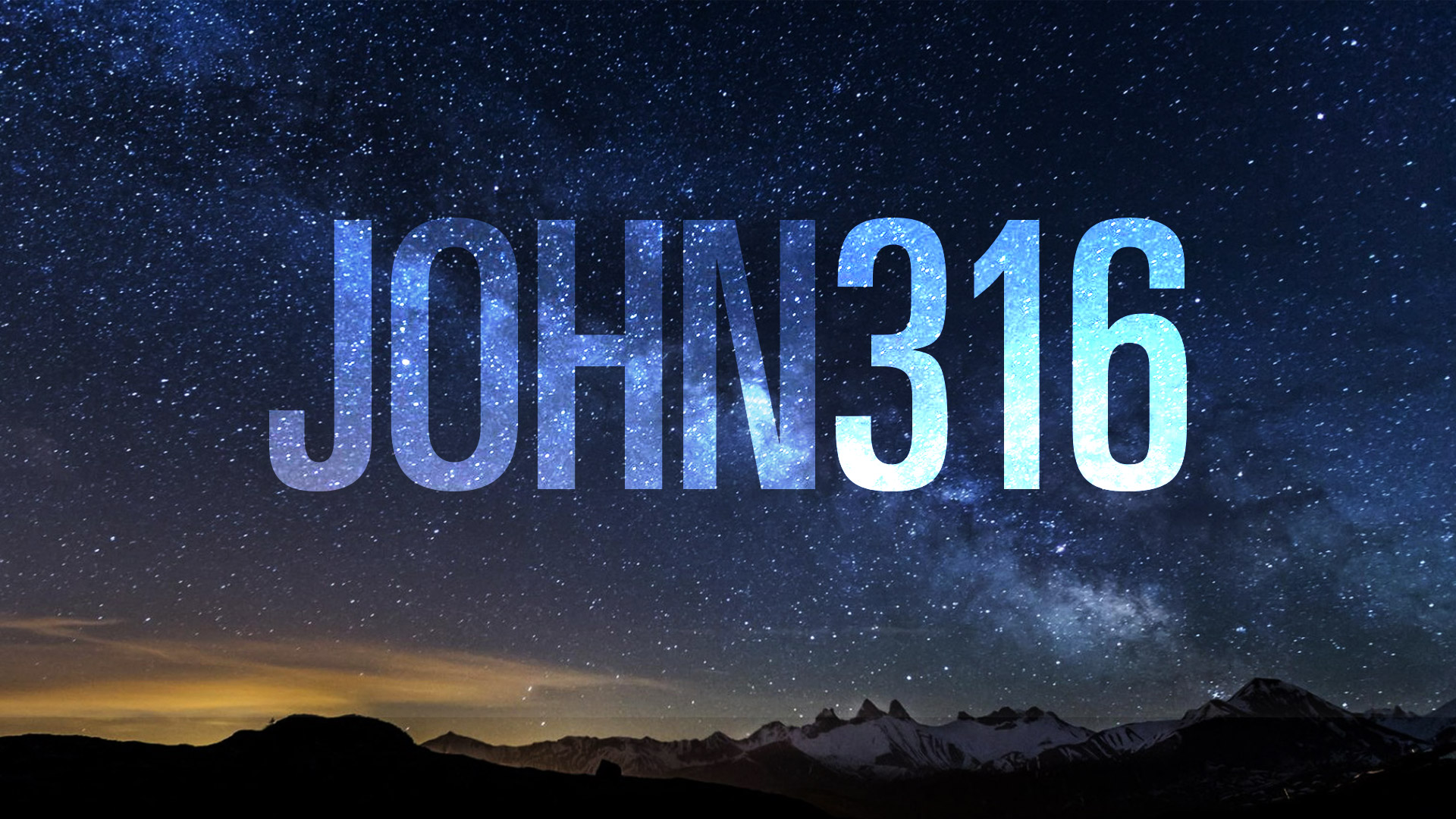 John316 - Jpeg - John 3 16 Hd , HD Wallpaper & Backgrounds