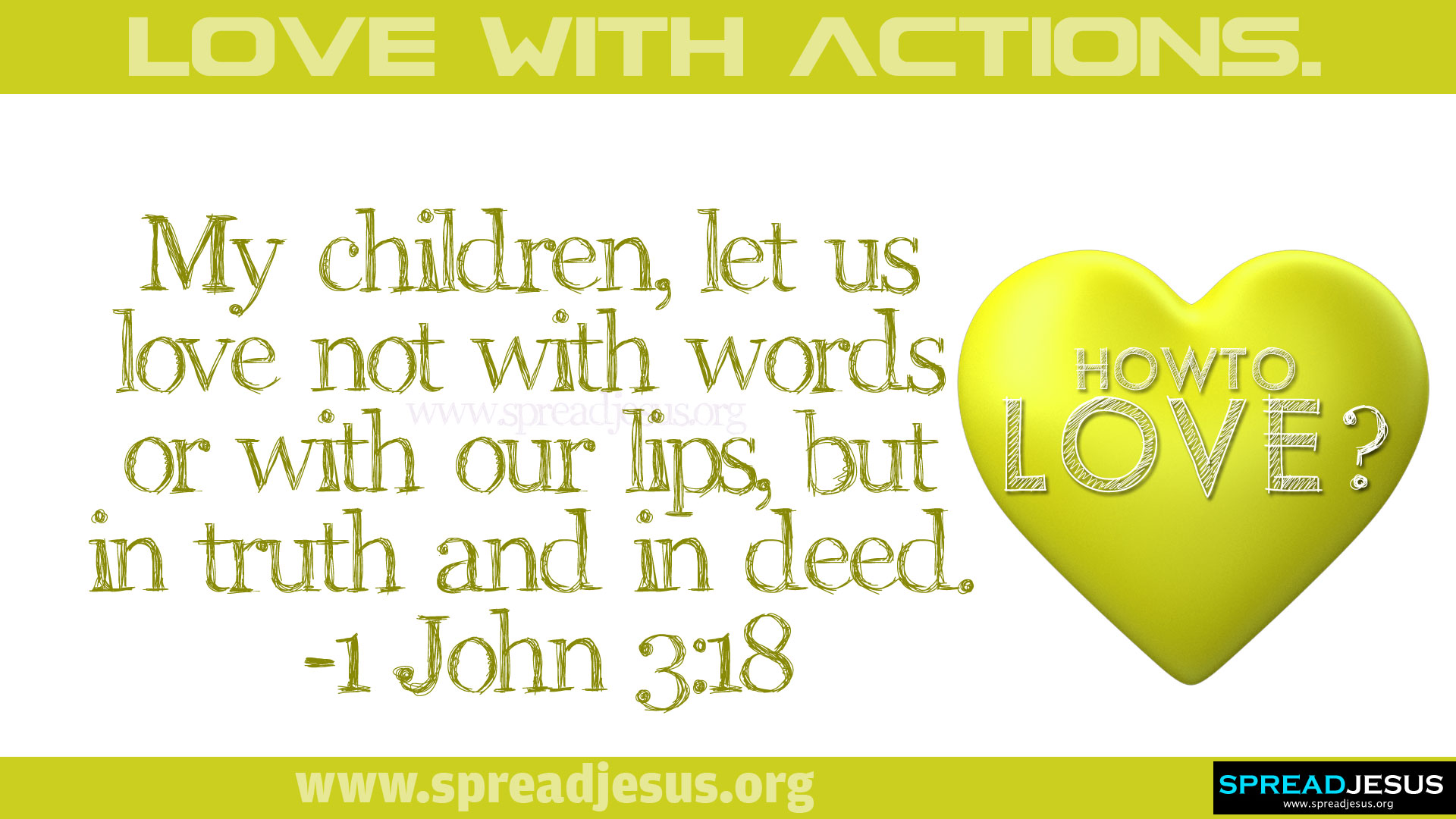 How To Love Love With Actions - Bible Love Words , HD Wallpaper & Backgrounds