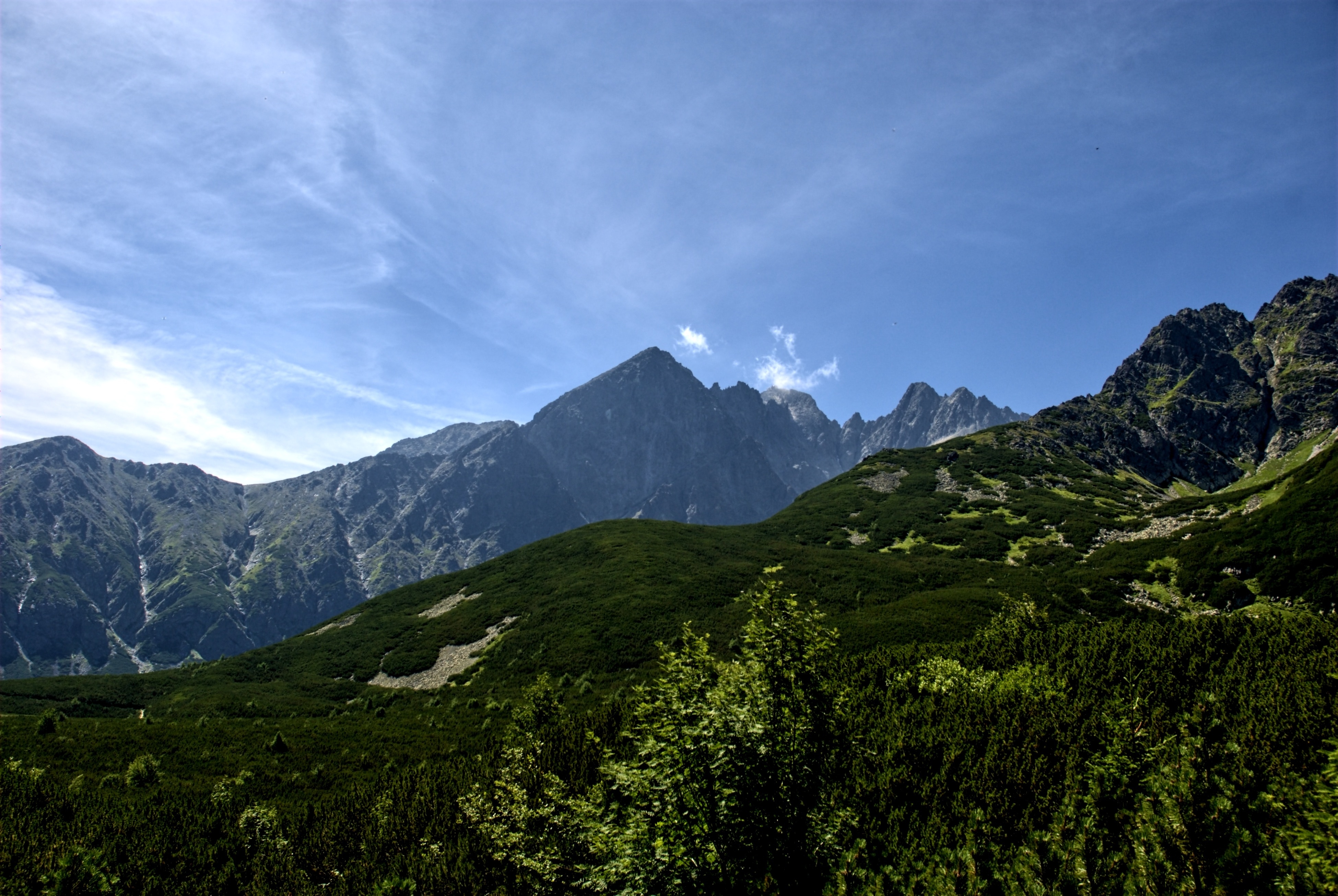Slovakia, Top View, Landscape, Tatry, Mountain, Mountain - Summit , HD Wallpaper & Backgrounds