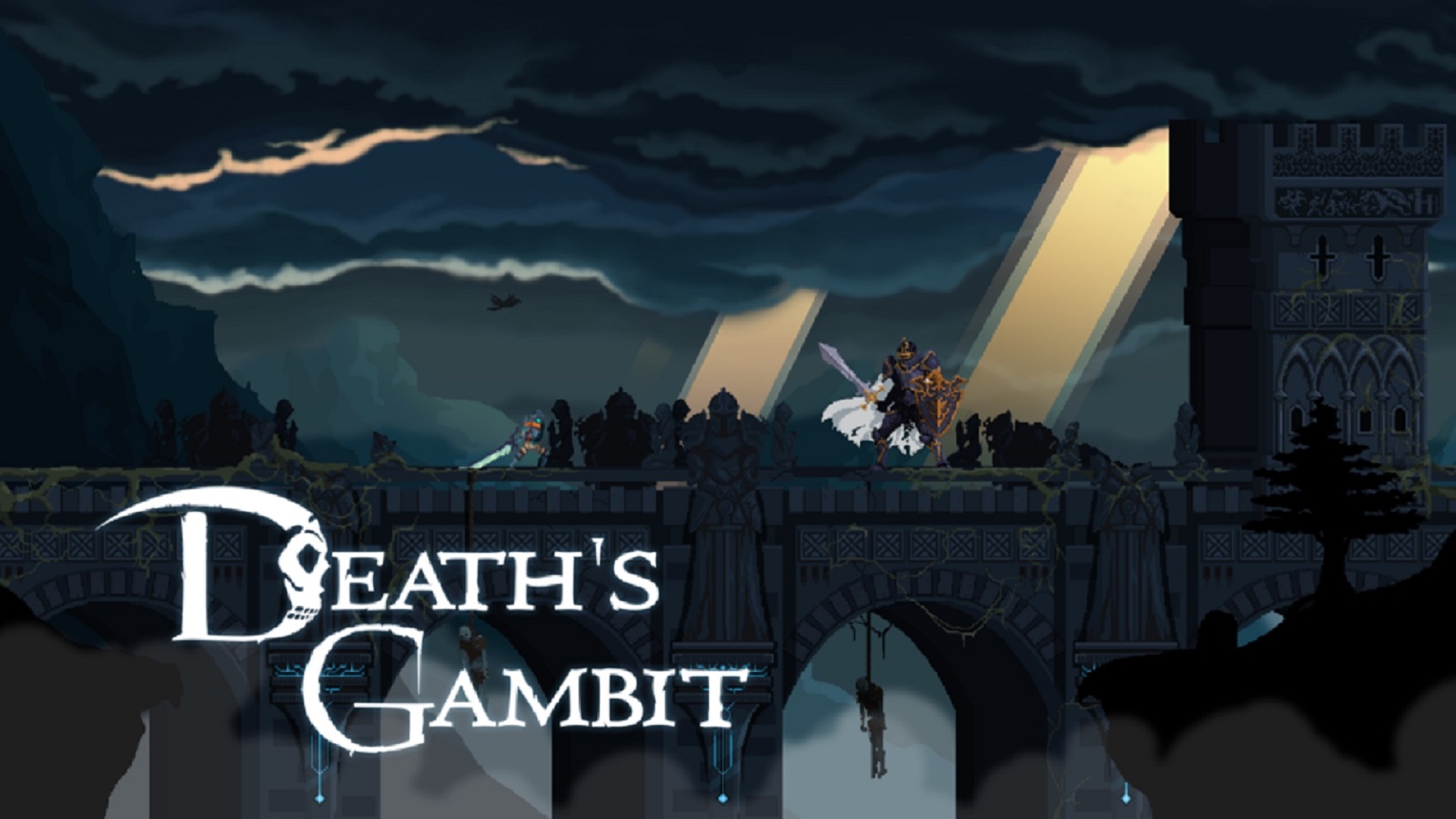 Death's Gambit Logo Wallpaper - Death's Gambit Adult Swim , HD Wallpaper & Backgrounds
