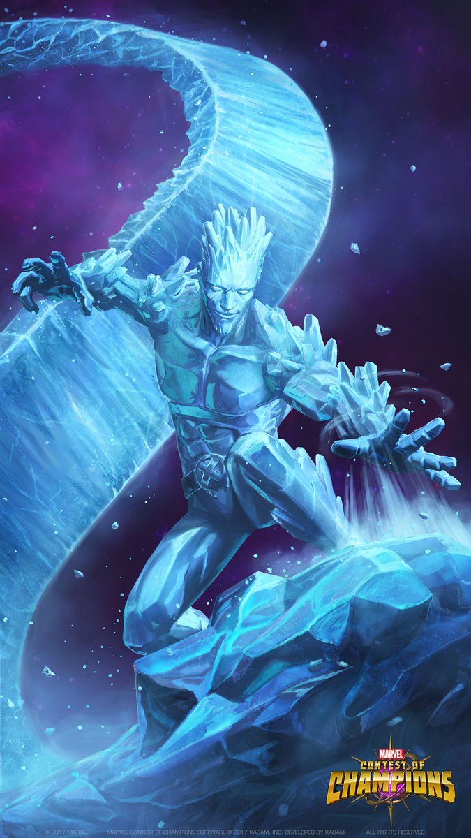 Iceman Wallpaper Picserio - Iceman Contest Of Champions , HD Wallpaper & Backgrounds