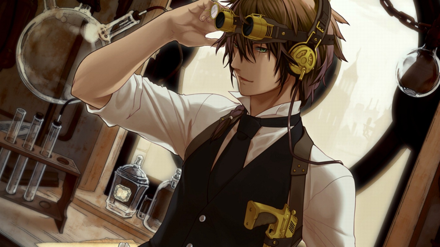Here We Have A Fine Example Of Anime Style Steampunk - Steampunk Anime Boy , HD Wallpaper & Backgrounds