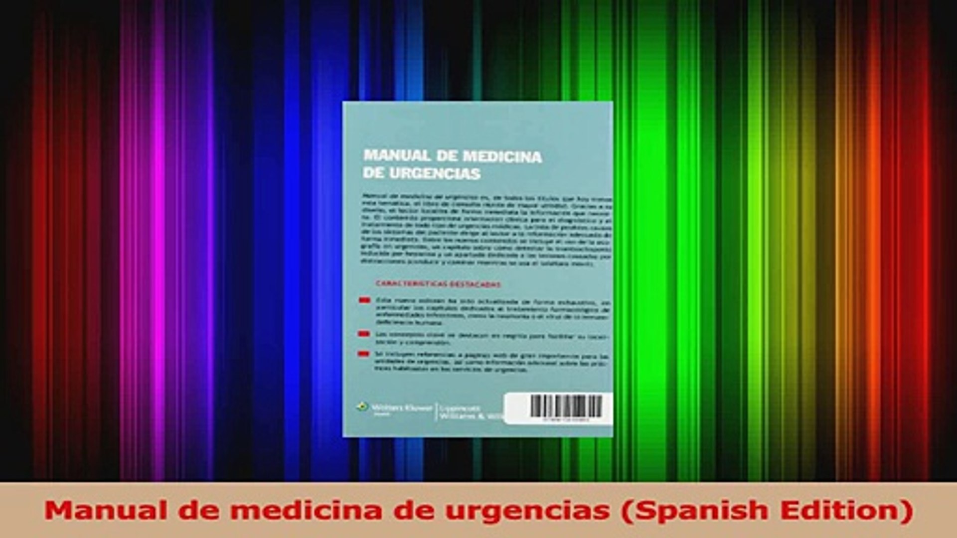 Download Manual De Medicina De Urgencias Spanish Edition - Book , HD Wallpaper & Backgrounds