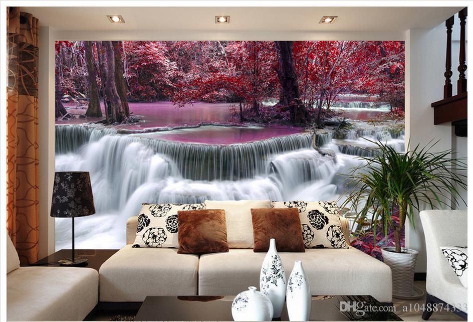 25 Lovely Landscape America Wallpaper Style - Long Shutter Speed Waterfall , HD Wallpaper & Backgrounds