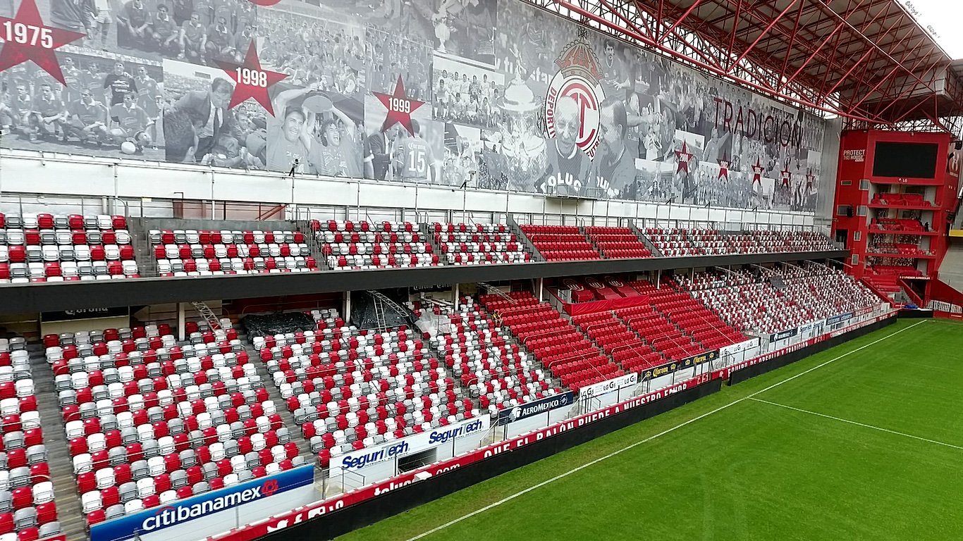 Estadio Nemesio Díez - Bombonera Toluca , HD Wallpaper & Backgrounds