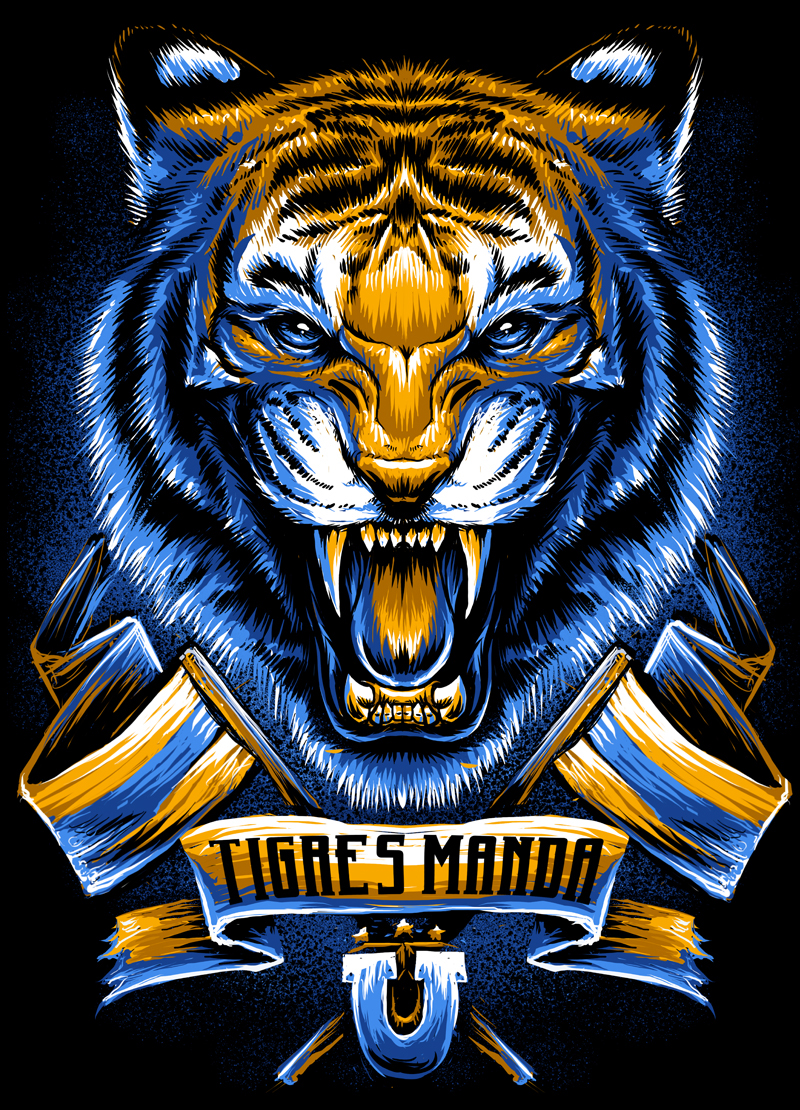 Tigres Uanl Wallpaper - Tigres De La Uanl Logo (#1196788 ...