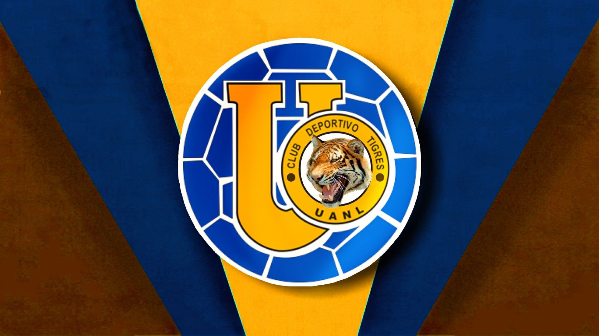 Tigres Uanl Escudo Wallpaper De La - Logo Tigres Retro Png ...