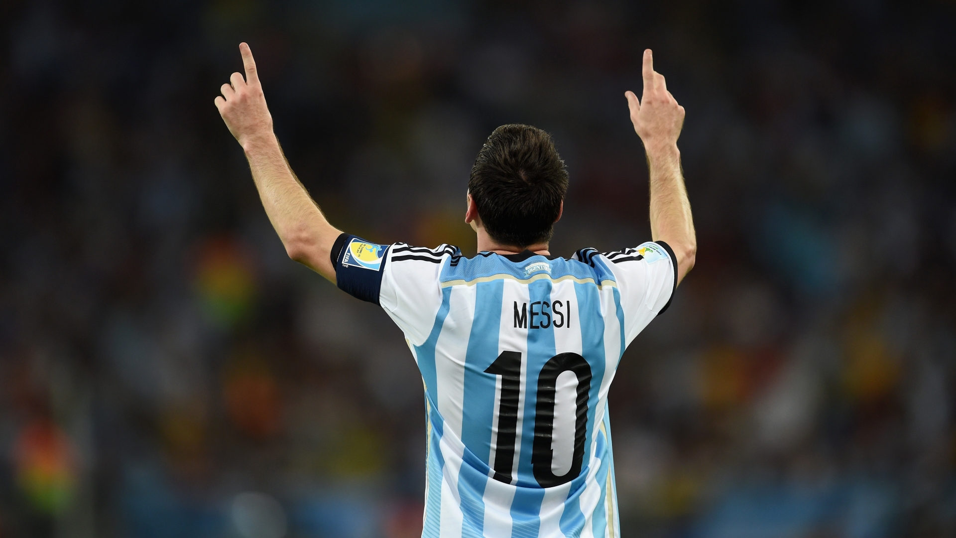 Wallpaper Lionel Messi En Un Estadio Images - Lionel Messi 4k Argentina , HD Wallpaper & Backgrounds