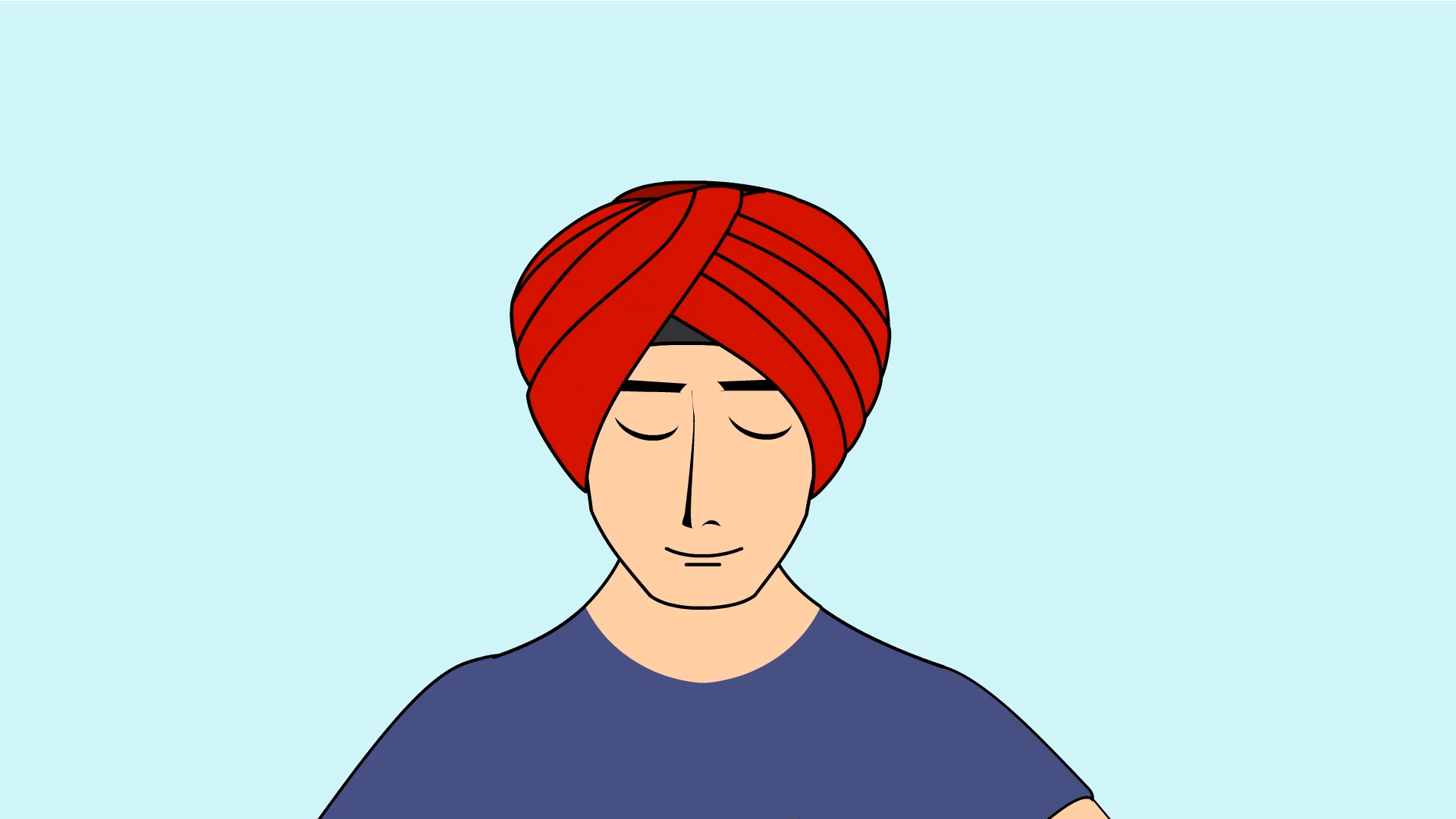 How To Tie A Sikh Turban - Turban Sikh , HD Wallpaper & Backgrounds