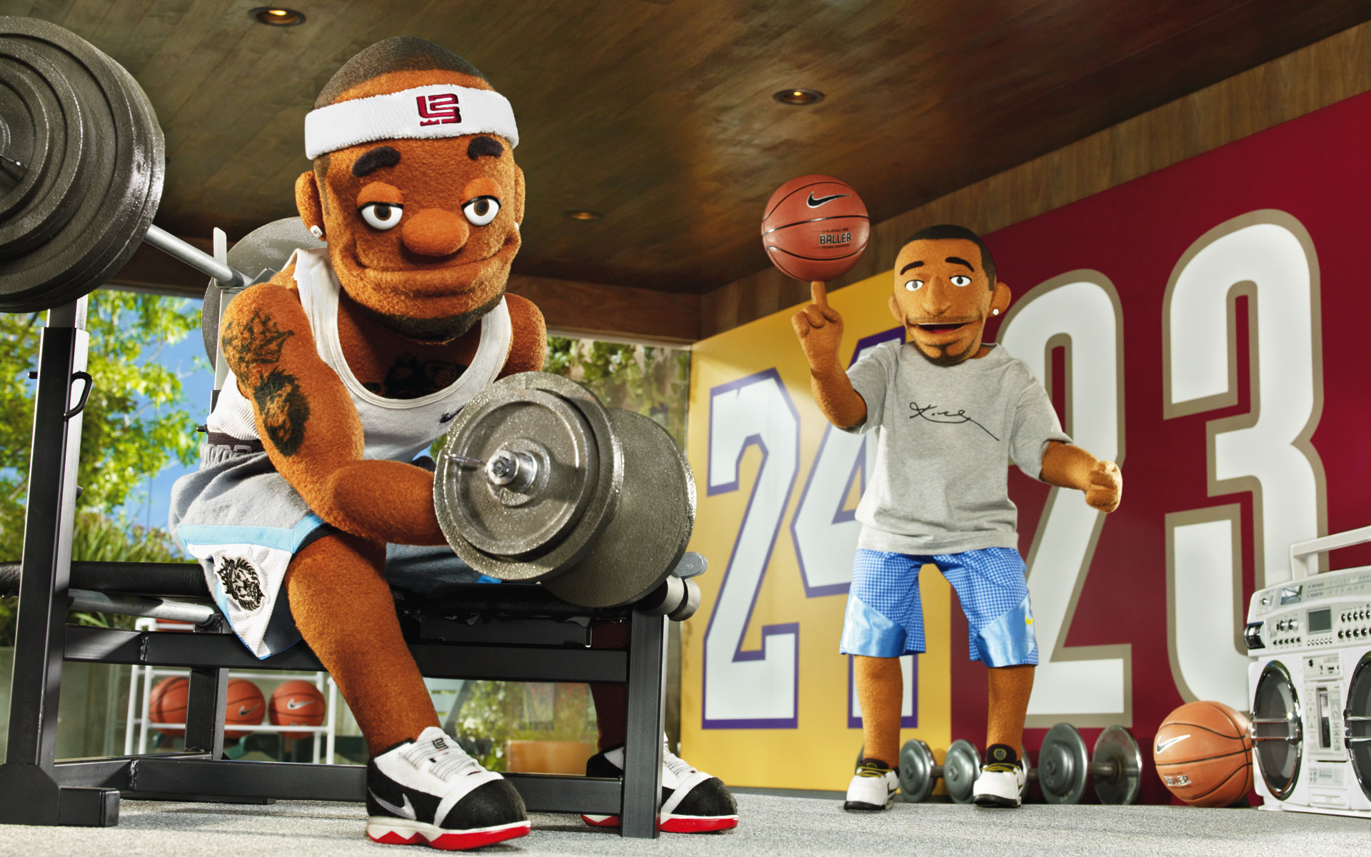 Nike Basketball Puppet Wallpaper - Lebron James Puppet , HD Wallpaper & Backgrounds