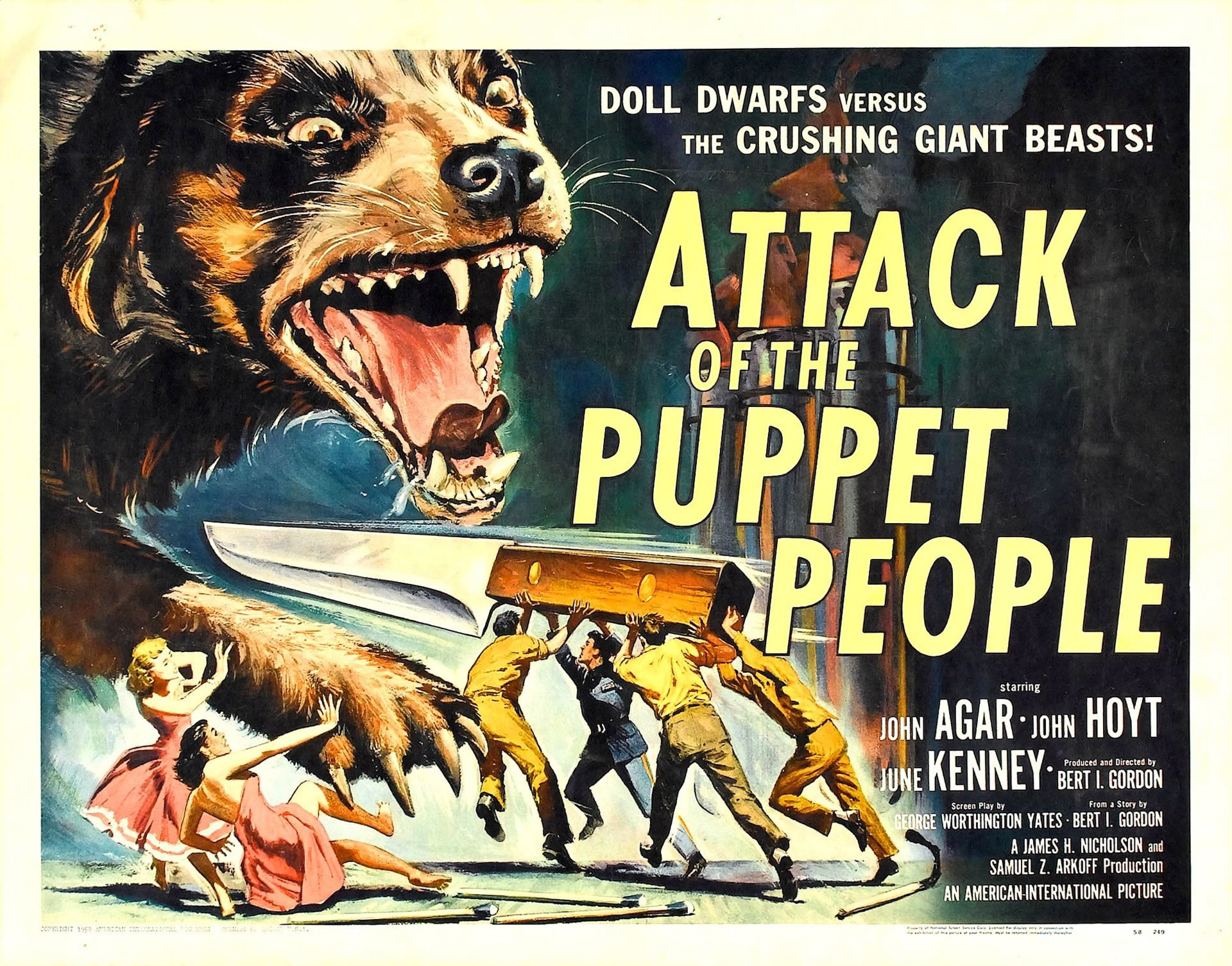 Attack Of The Puppet People - Attack Of The Puppet People Poster , HD Wallpaper & Backgrounds