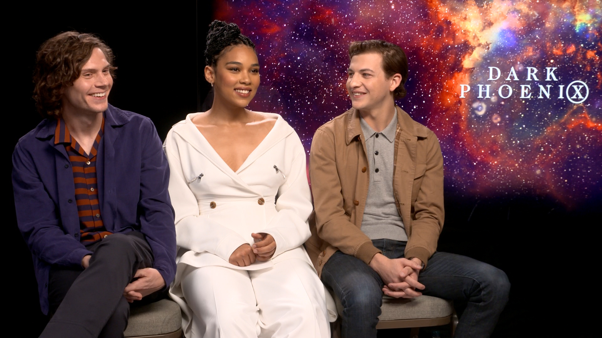 Evan Peters, Alexandra Shipp And Tye Sheridan Interview - Star , HD Wallpaper & Backgrounds