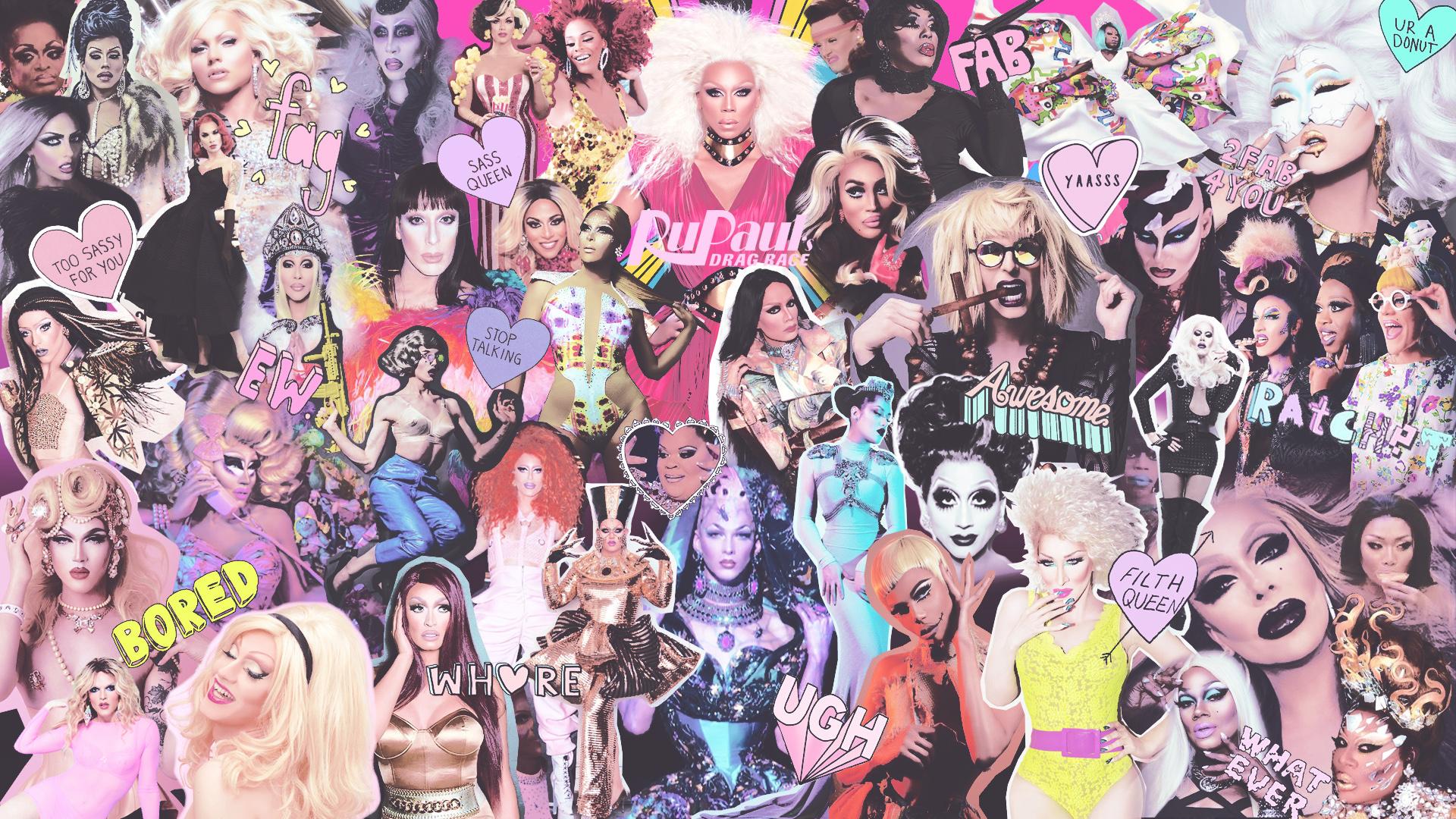 Rupaul's Drag Race Desktop , HD Wallpaper & Backgrounds