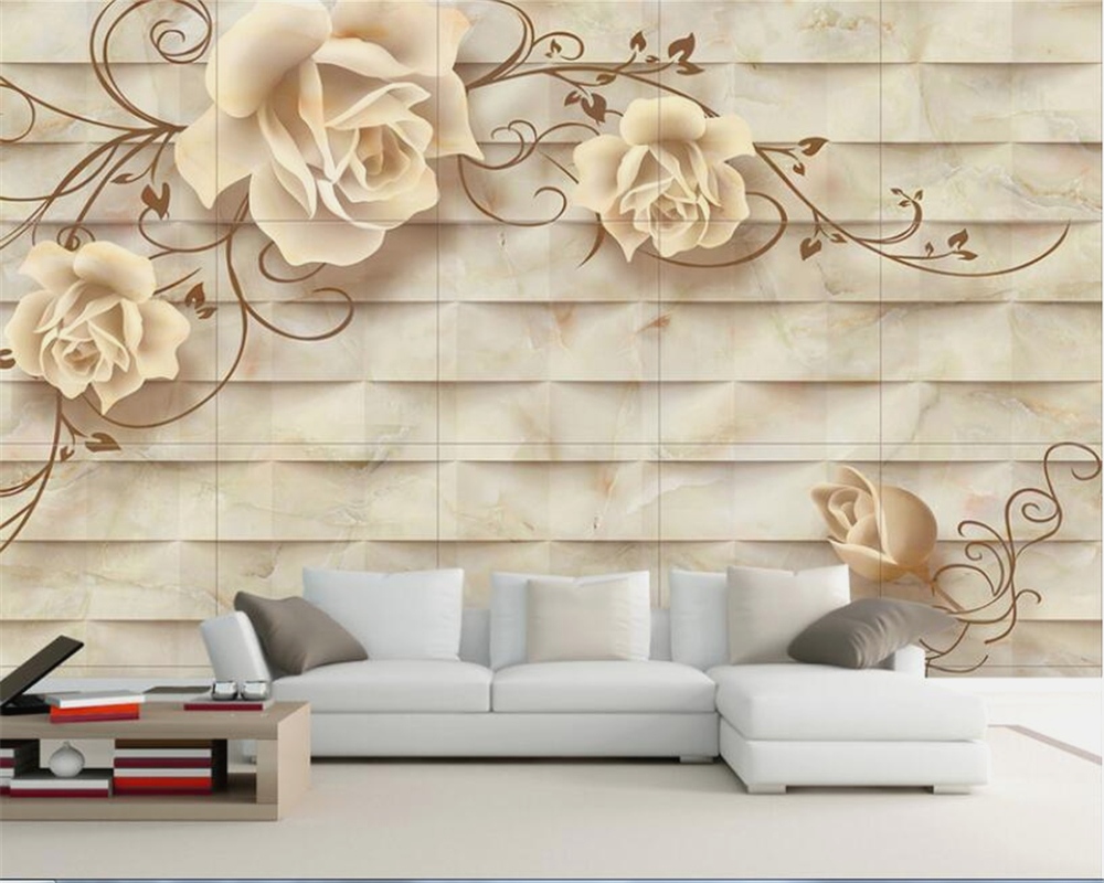 Beibehang Besar 3d Wallpaper Seni Eropa Marmer Relief - ثلاثي الأبعاد ورق حائط 3d , HD Wallpaper & Backgrounds