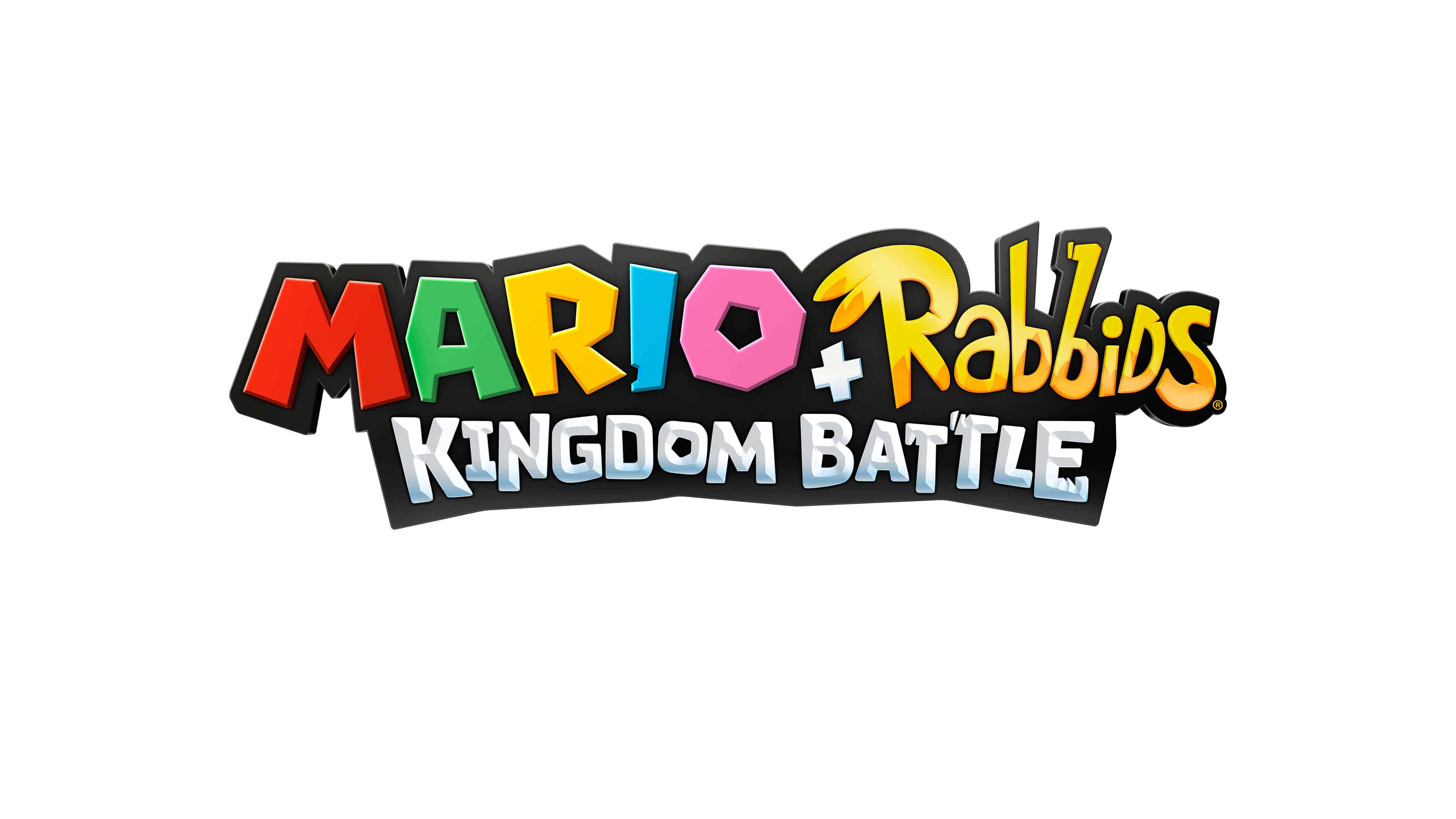 Mario Rabbids Kingdom Battle Logo Uhd 4k Wallpaper - Graphic Design , HD Wallpaper & Backgrounds