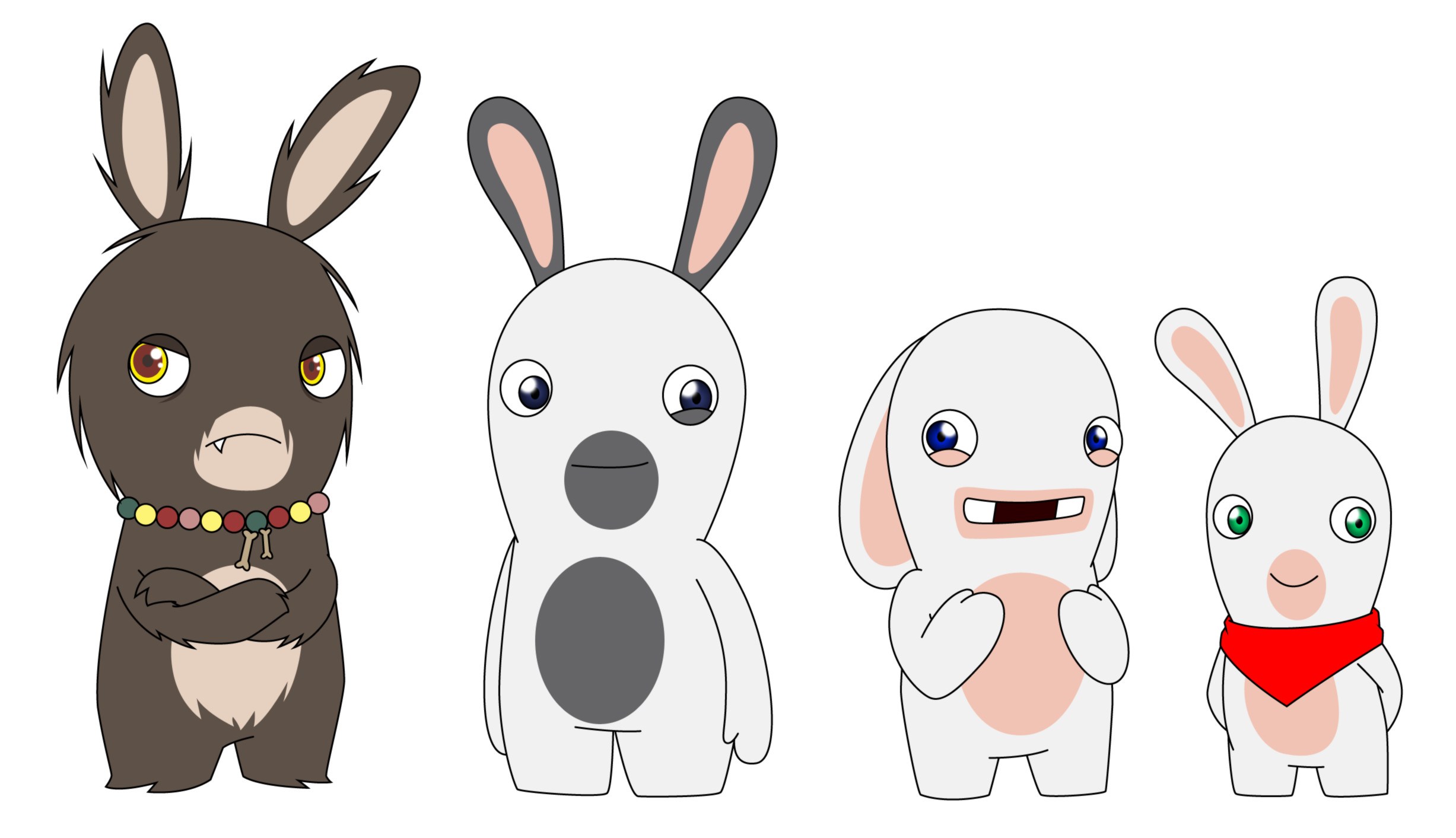 Live Wallpapers Lego Rabbids Source - Cute Rabbids , HD Wallpaper & Backgrounds