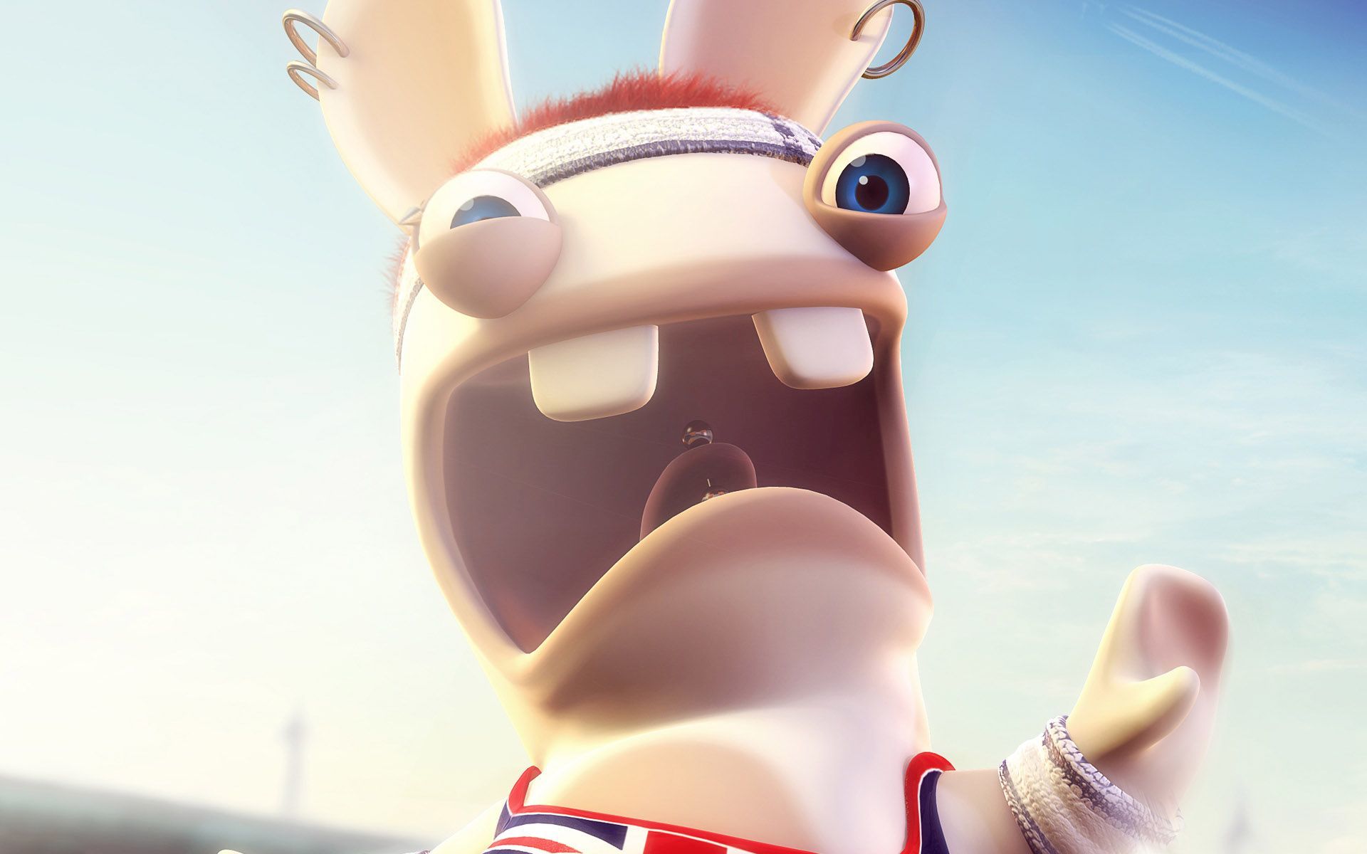 Rayman Raving Rabbids Hd Wallpaper Rayman Raving Rabbids - Rayman Raving Rabbids , HD Wallpaper & Backgrounds