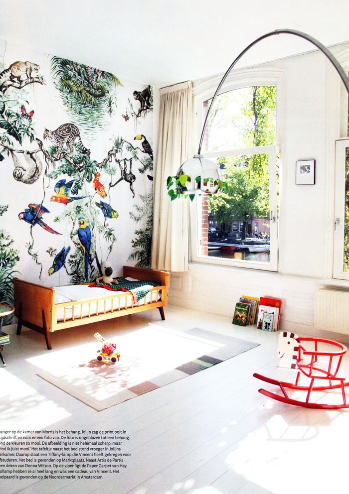 20 Beautiful Nurseries & Children's Bedrooms - Bohemian Style Boys Room , HD Wallpaper & Backgrounds