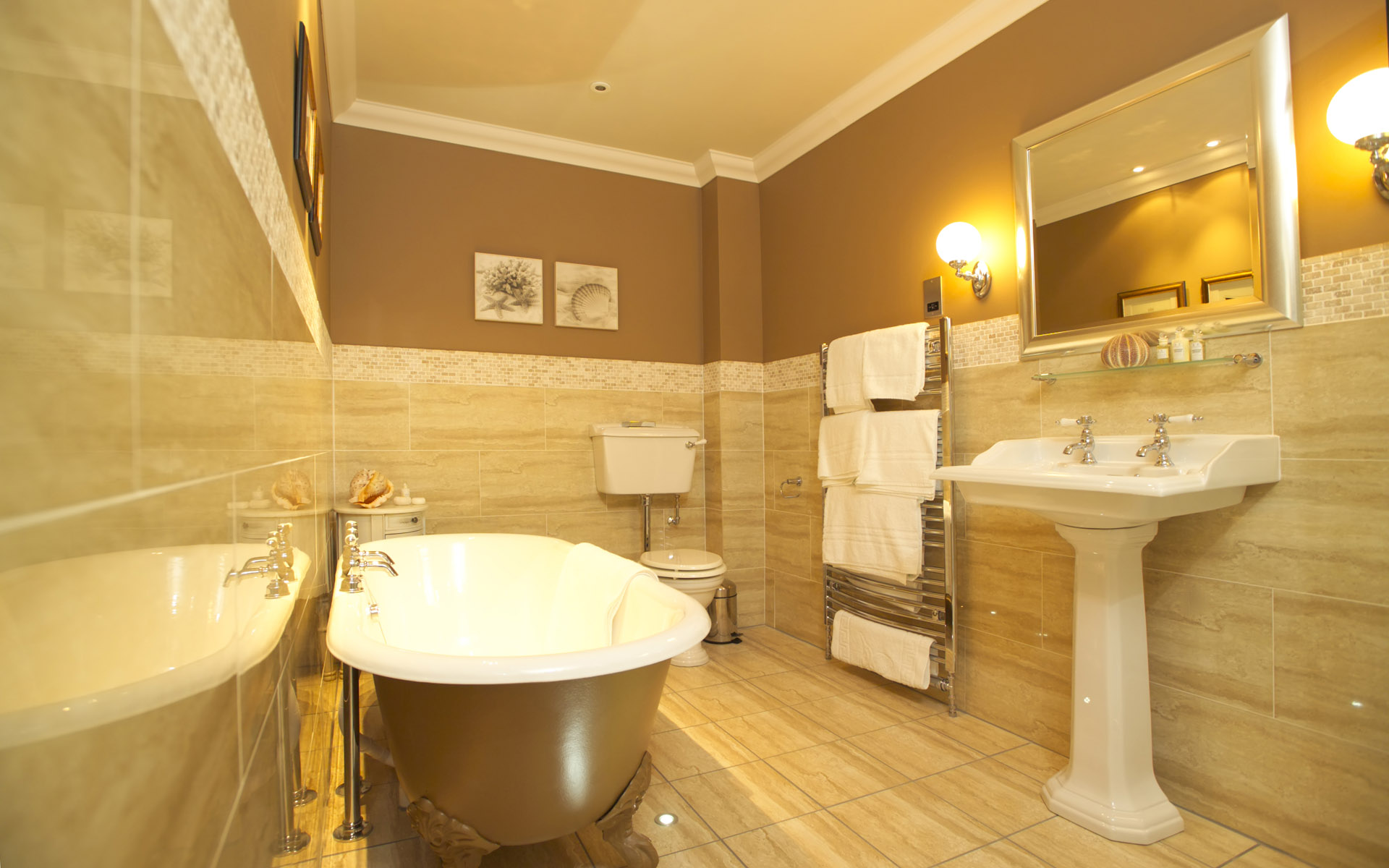 Bathroom Wallpaper Cute Style - Home Interior Design Ideas For Bathroom , HD Wallpaper & Backgrounds