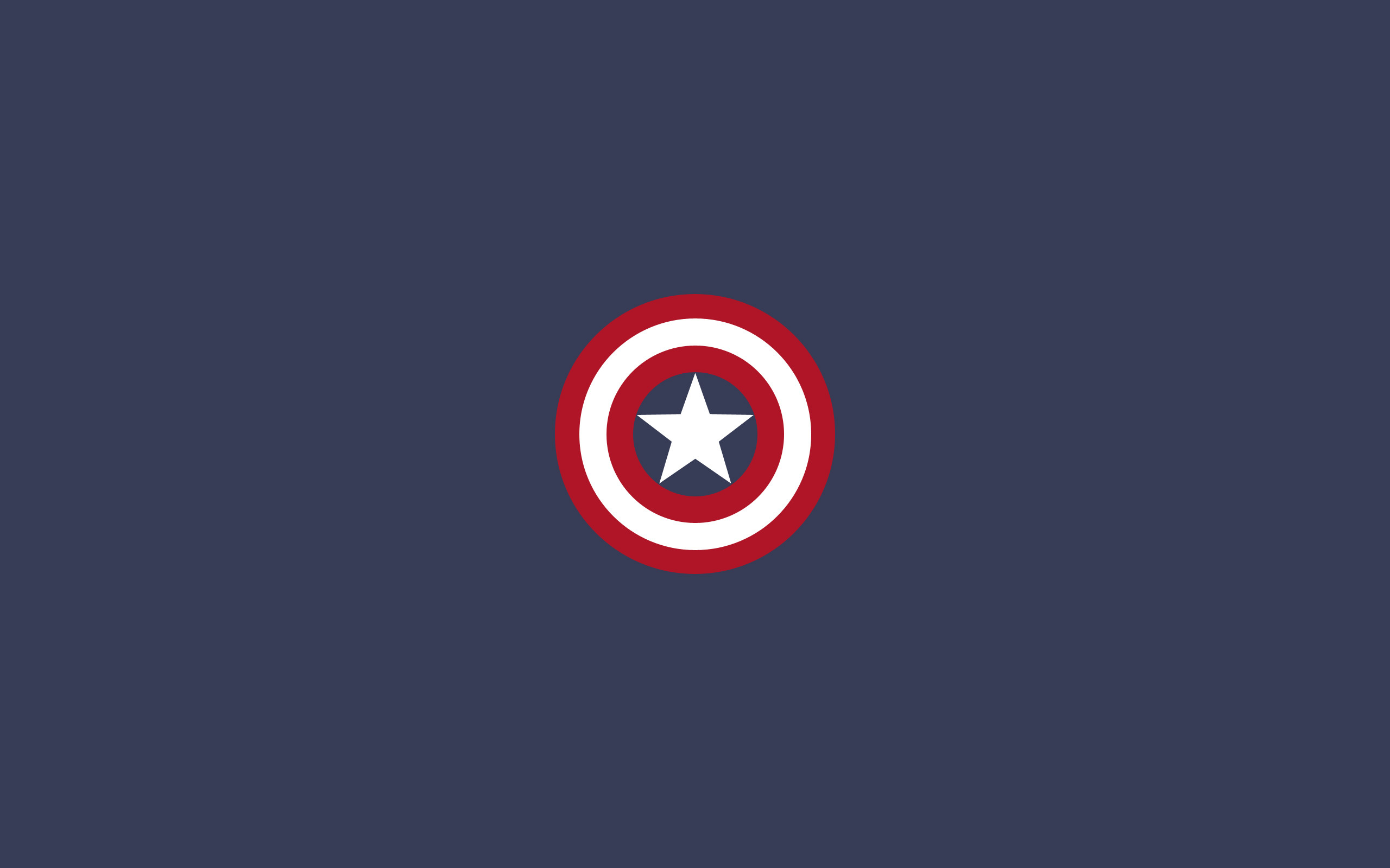 Simple Wallpaper - Captain America , HD Wallpaper & Backgrounds