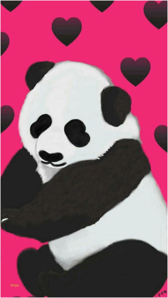 Cute Panda Wallpaper Lovely Pink Panda Love • Iphone - Love Wallpaper Panda , HD Wallpaper & Backgrounds