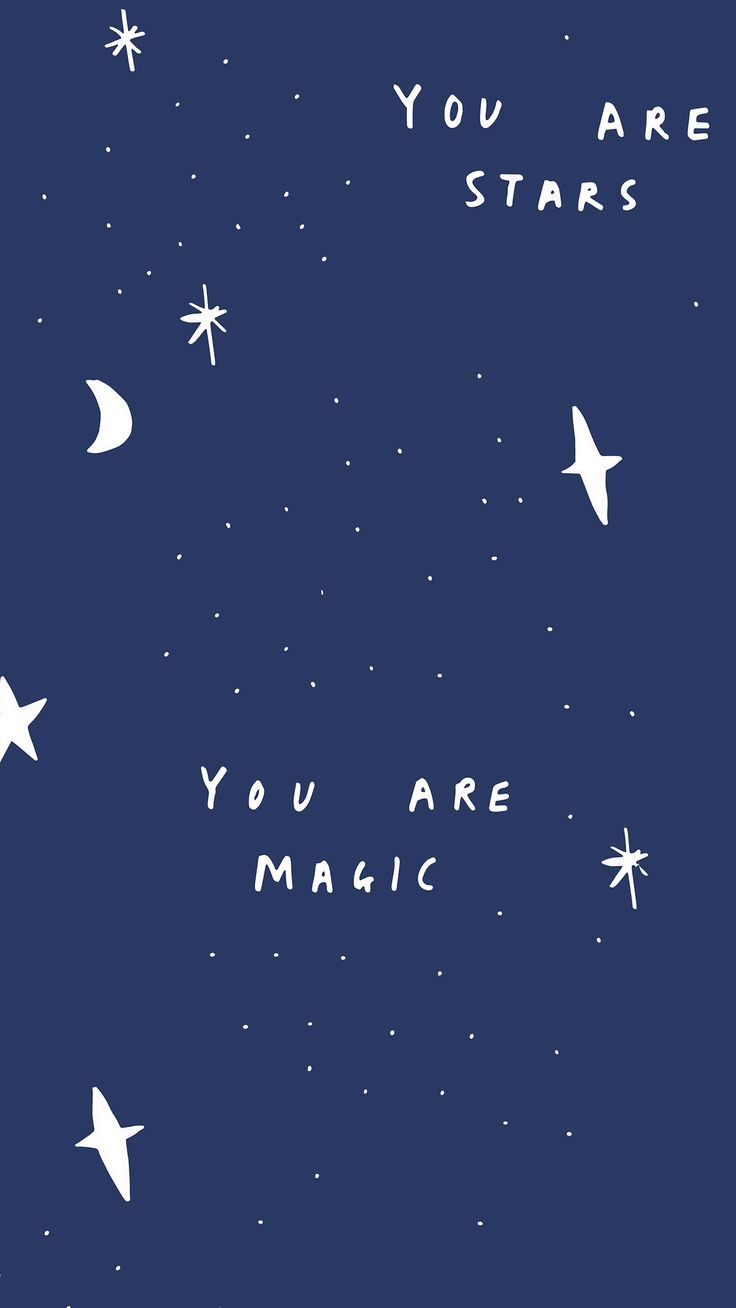 You Are Magic Illustration Motivational Poster Magic - You Are Stars You Are Magic , HD Wallpaper & Backgrounds
