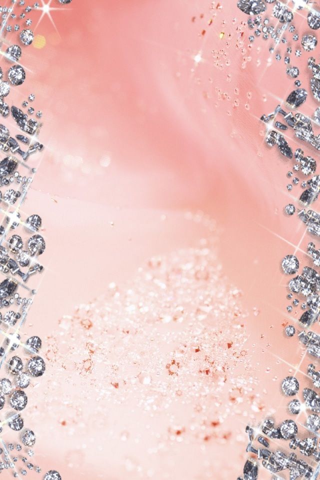 Pink Diamonds Iphone Wallpaper - Light Pink Diamond , HD Wallpaper & Backgrounds