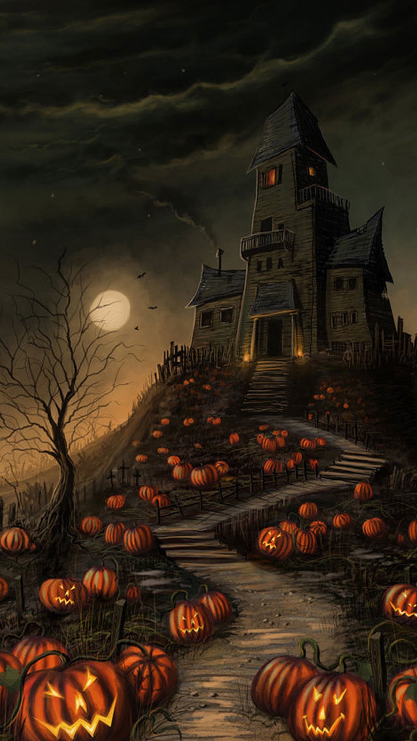 Halloween Wallpaper Hd For Iphone , HD Wallpaper & Backgrounds