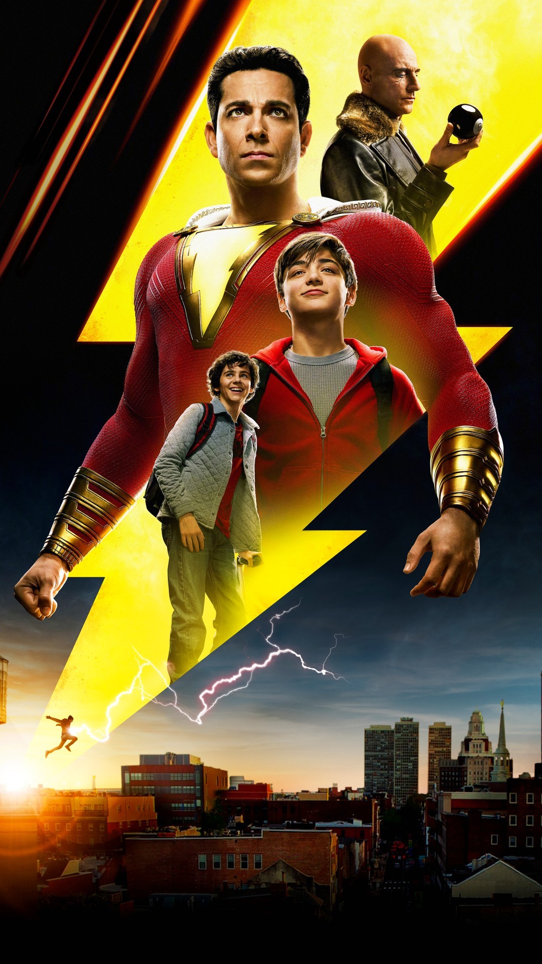 Download - Shazam Movie Poster Hd , HD Wallpaper & Backgrounds