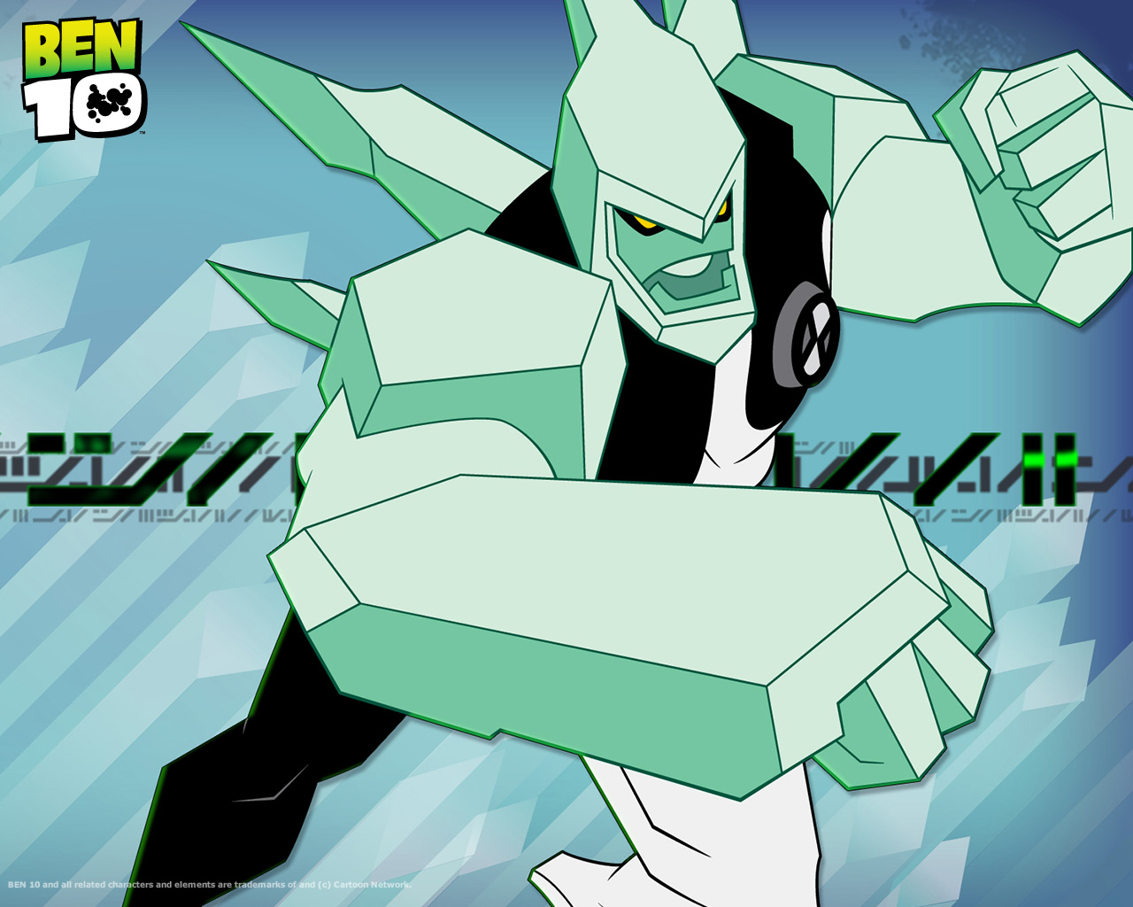 Ben 10 Diamondhead Wallpaper - Crystal Alien Ben 10 , HD Wallpaper & Backgrounds