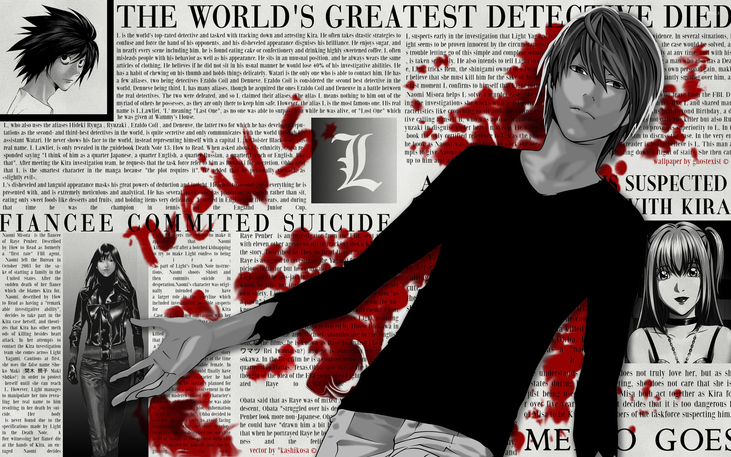 Death Note [10] Wallpaper - Death Note Wallpaper Phone , HD Wallpaper & Backgrounds