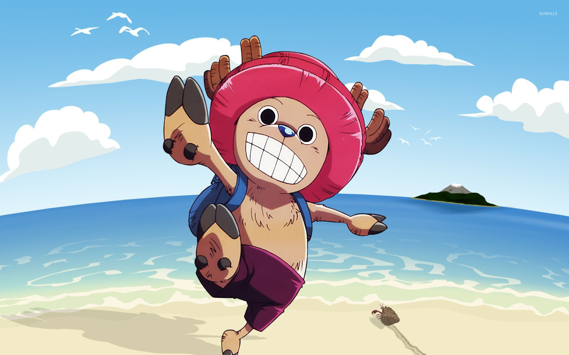 Tony Tony Chopper - One Piece Chopper Background , HD Wallpaper & Backgrounds