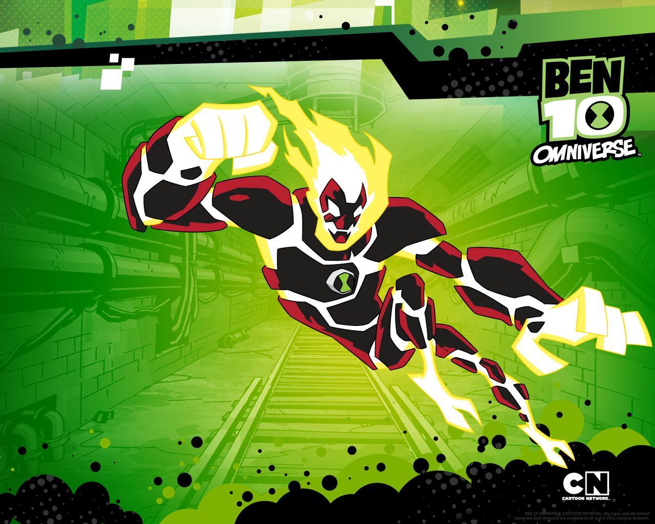 Heatblast Wallpaper - Ben 10 Omniverse , HD Wallpaper & Backgrounds