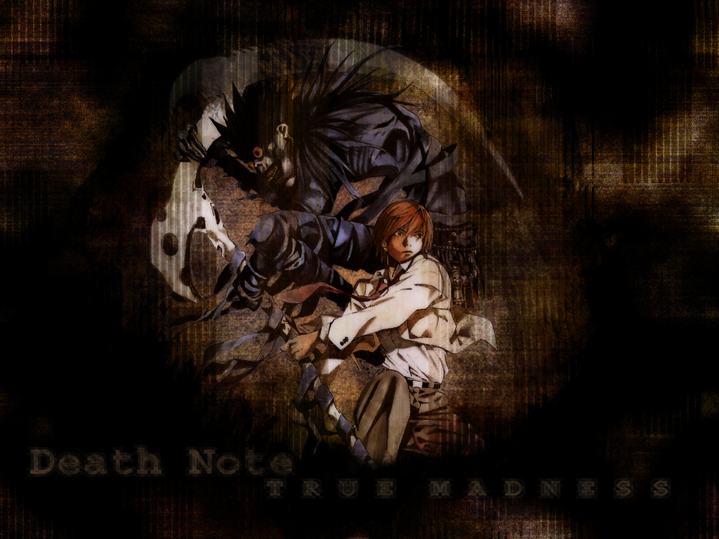 Death Note Wallpaper - Illustration , HD Wallpaper & Backgrounds
