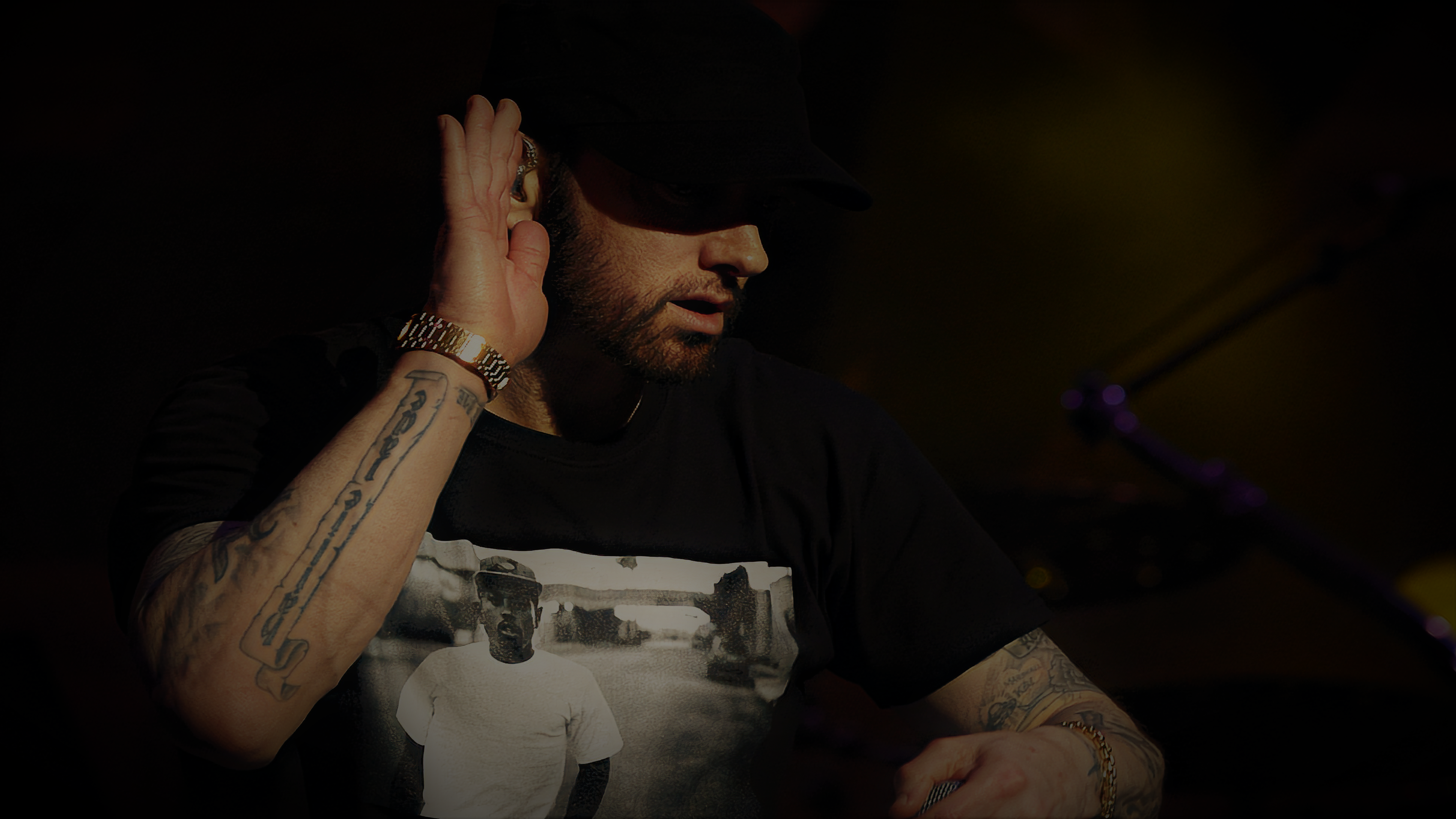 Eminem Coachella 2018 Live - Ultra Hd Eminem Wallpaper Hd , HD Wallpaper & Backgrounds